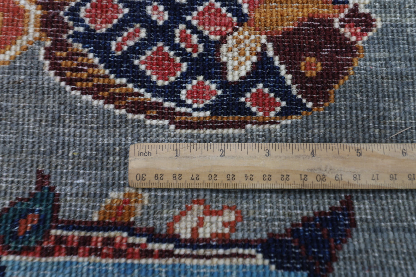 83 x 248 cm | Fish Party Afghan Tribal Hand Knotted Veg Dye Wool Runner
