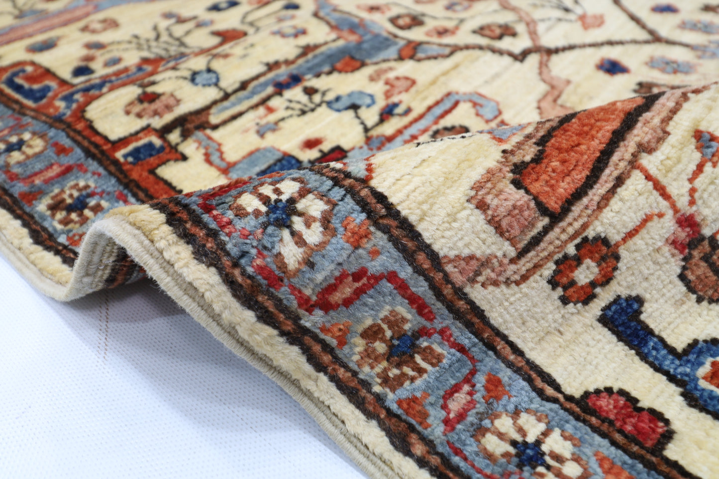 84 x 293 cm | Bidjar Afghan Tribal Hand Knotted Veg Dye Wool Runner