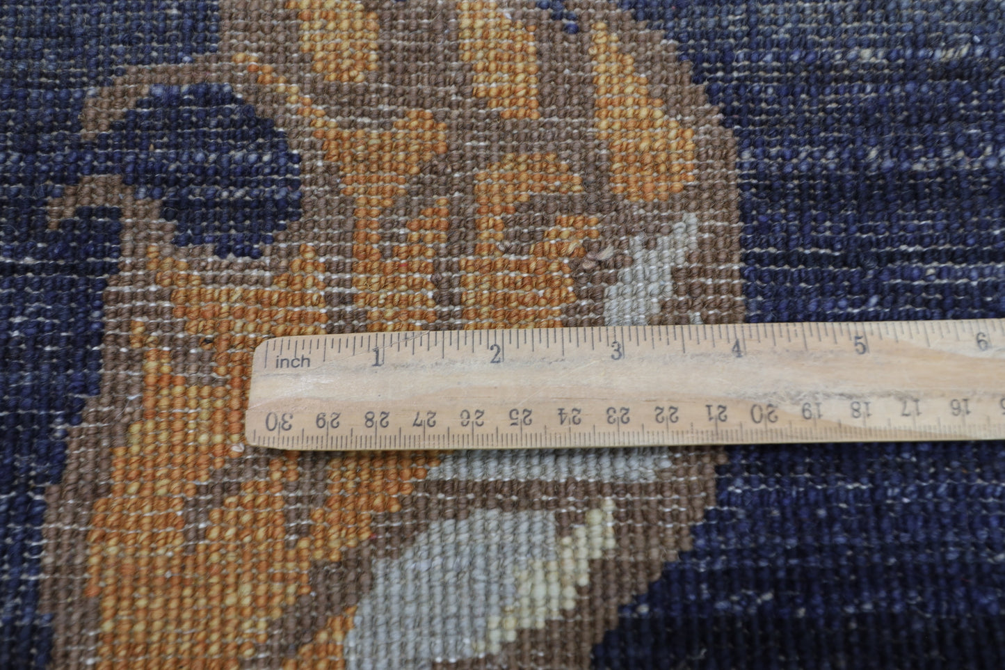 91 x 151 cm | Oriental Tiger Blue Area Rug Afghan Hand Knotted Veg dye Wool carpet