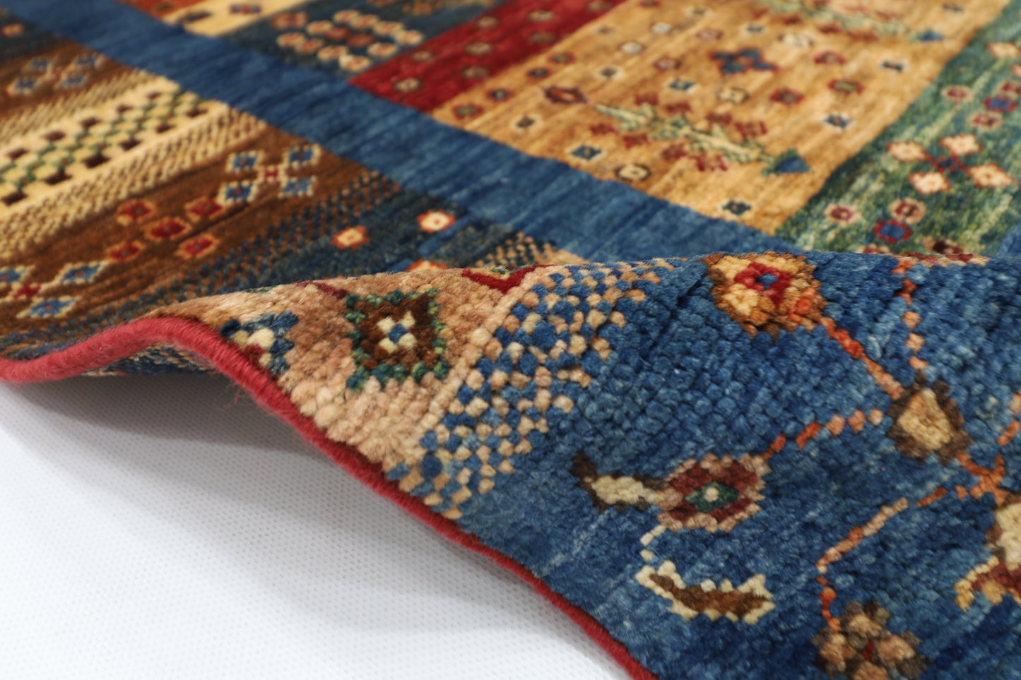 83 x 136 cm | Gabbeh Afghan Tribal Hand Knotted Veg Dye Wool Carpet