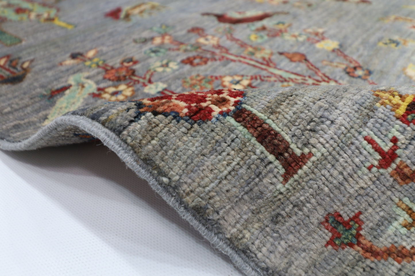 99 x 155 cm | Gabbeh Afghan Tribal Hand Knotted Veg Dye Wool Carpet