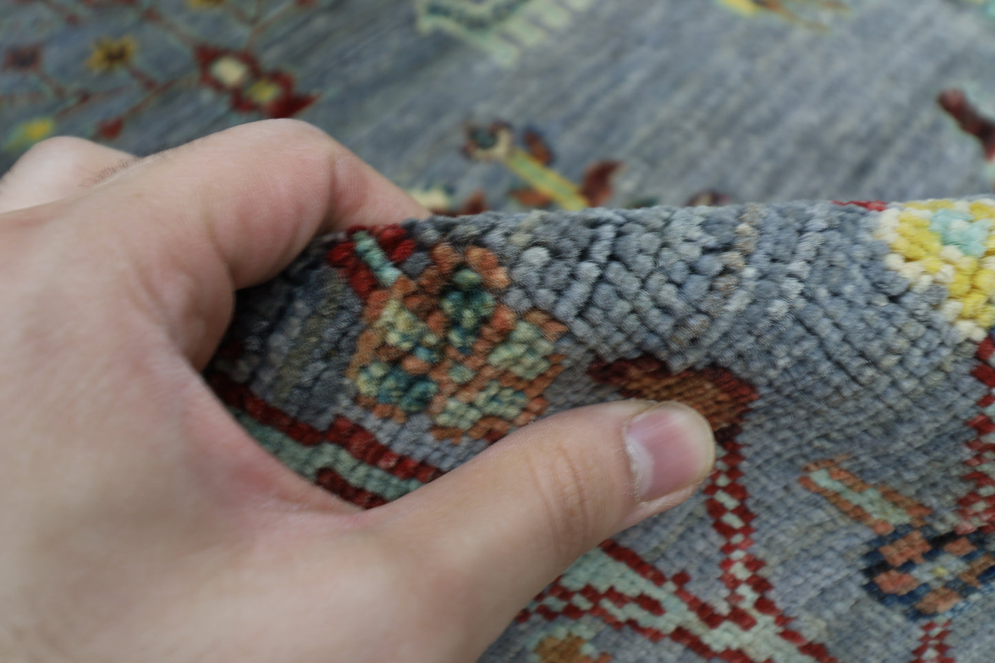 99 x 155 cm | Gabbeh Afghan Tribal Hand Knotted Veg Dye Wool Carpet