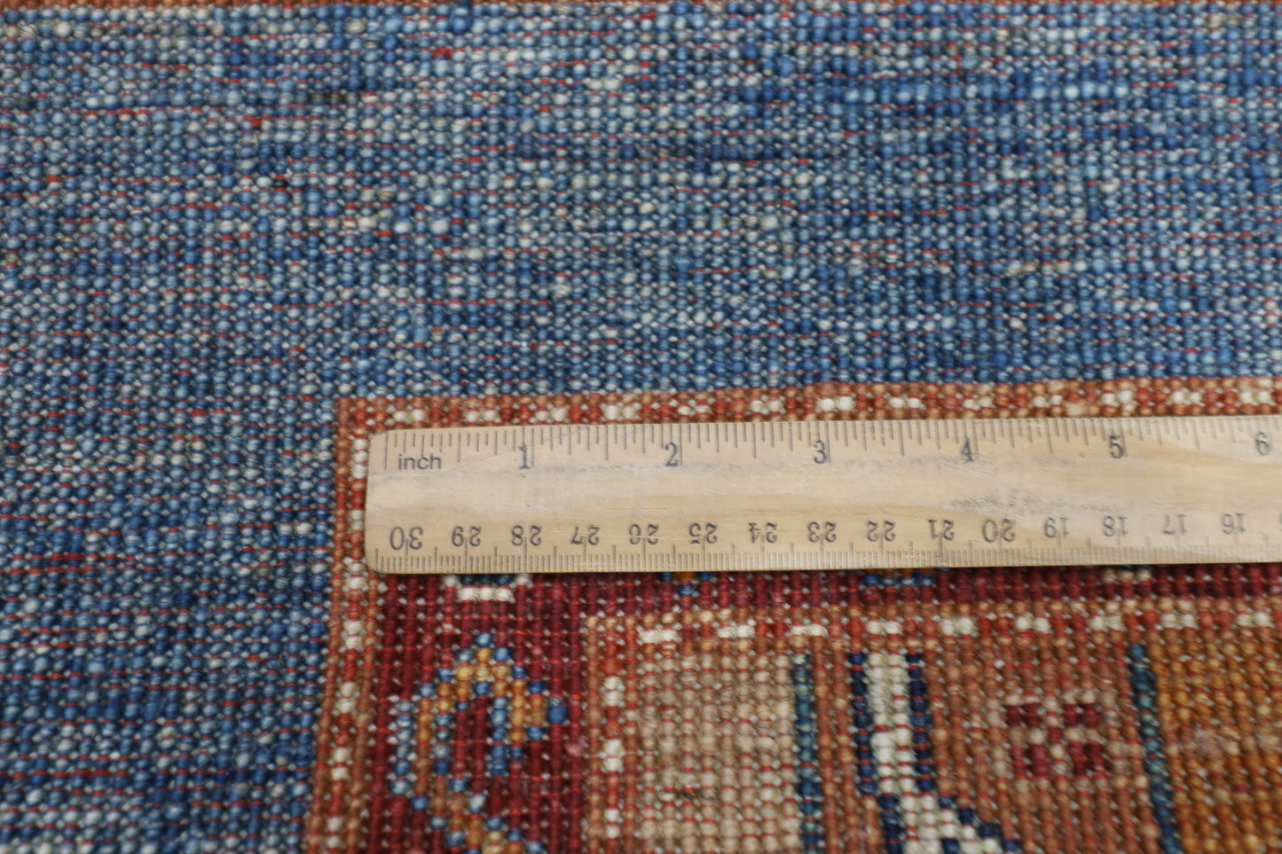 106 x 154 cm | Shawl Afghan Tribal Hand Knotted Veg Dye Wool Carpet
