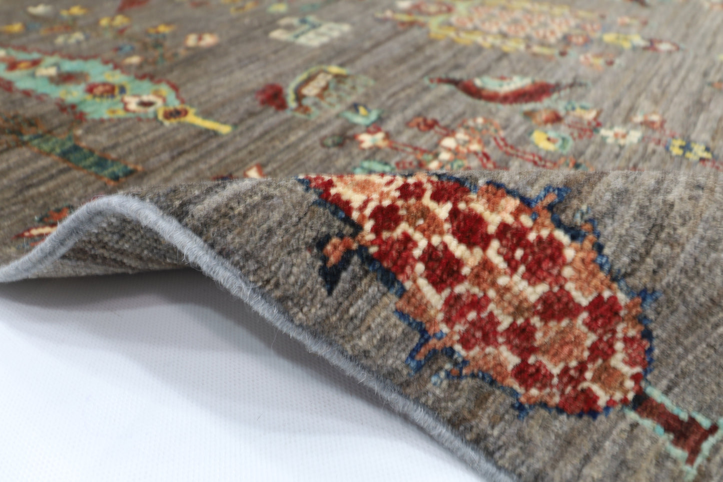 98 x 150 cm | Gabbeh Afghan Tribal Hand Knotted Veg Dye Wool Carpet