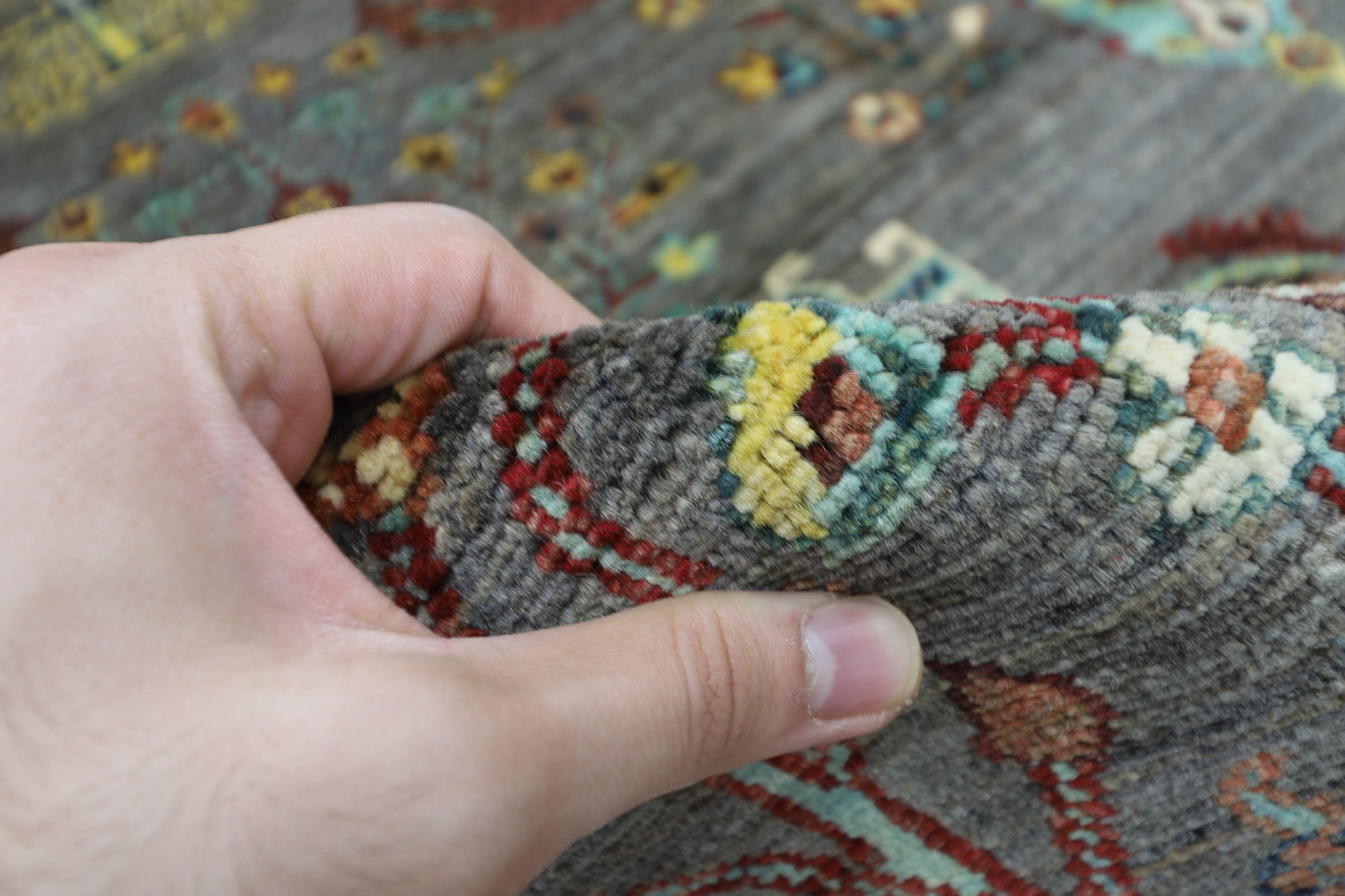 98 x 150 cm | Gabbeh Afghan Tribal Hand Knotted Veg Dye Wool Carpet