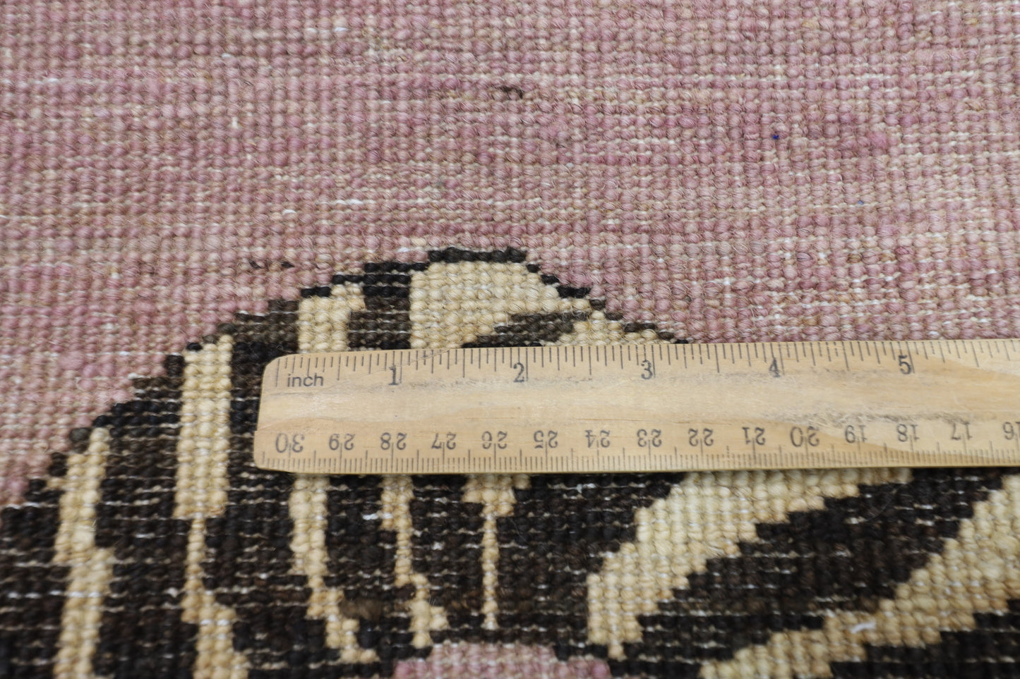 106 x 153 cm | Oriental Tiger Pink Area Rug Afghan Hand Knotted Veg dye Wool carpet