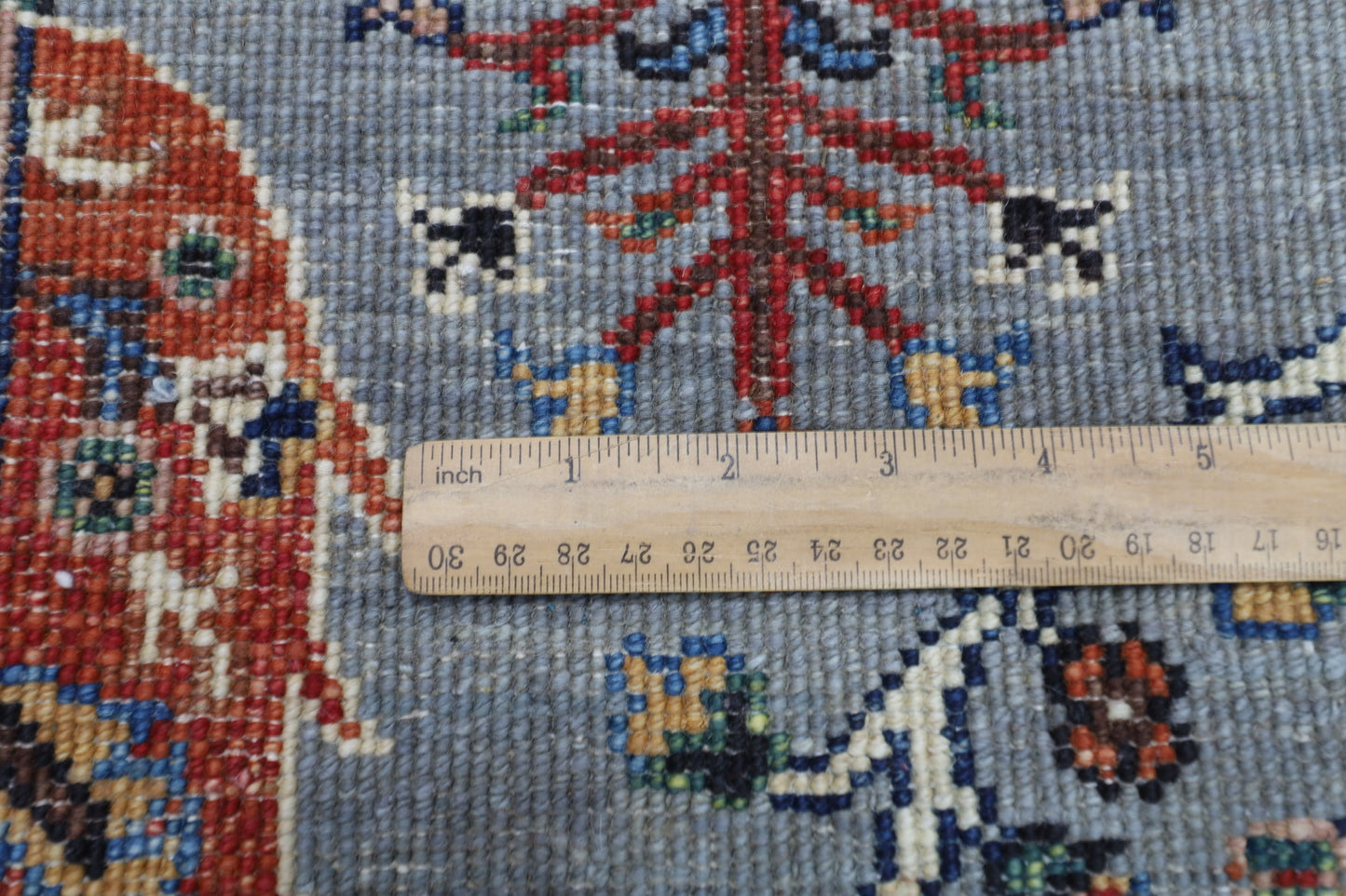 101 x 147 cm | Trees Afghan Tribal Hand Knotted Veg Dye Wool Carpet