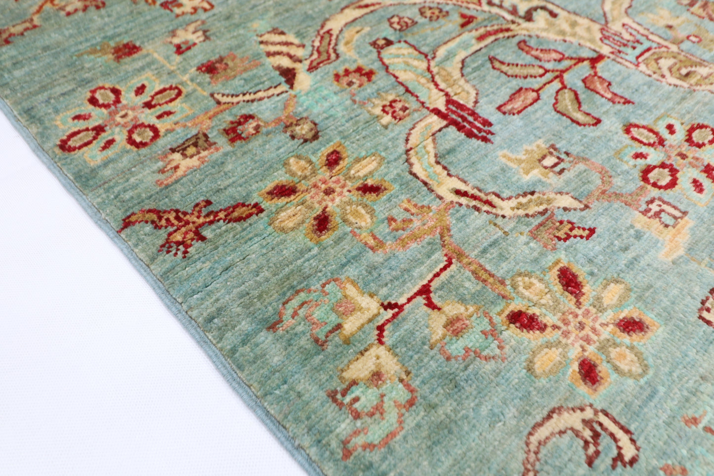 101 x 144 cm | Gabbeh Afghan Tribal Hand Knotted Veg Dye Wool Carpet
