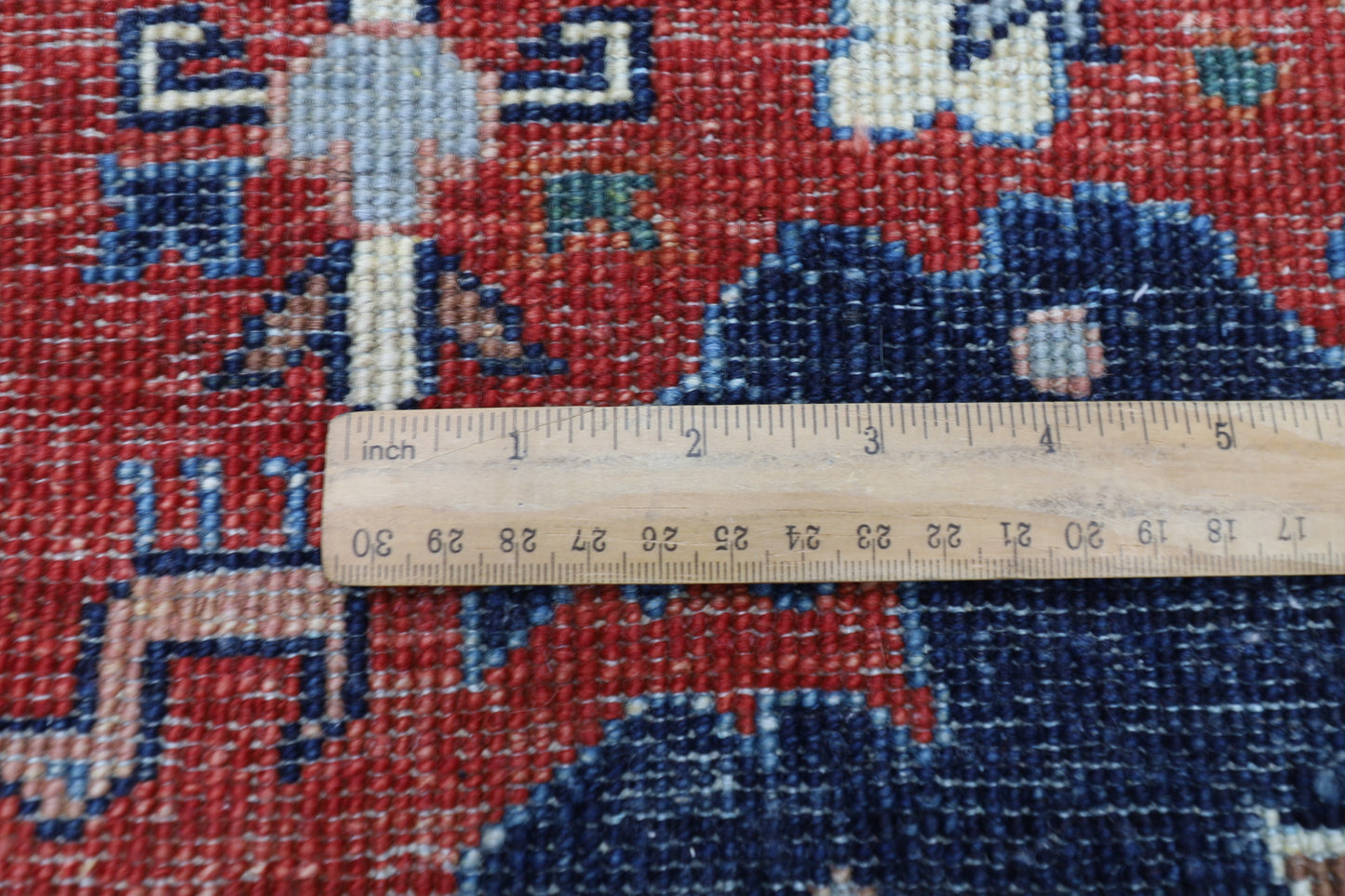 67 x 167 cm | Red Afghan Tribal Hand Knotted Veg Dye Wool Carpet
