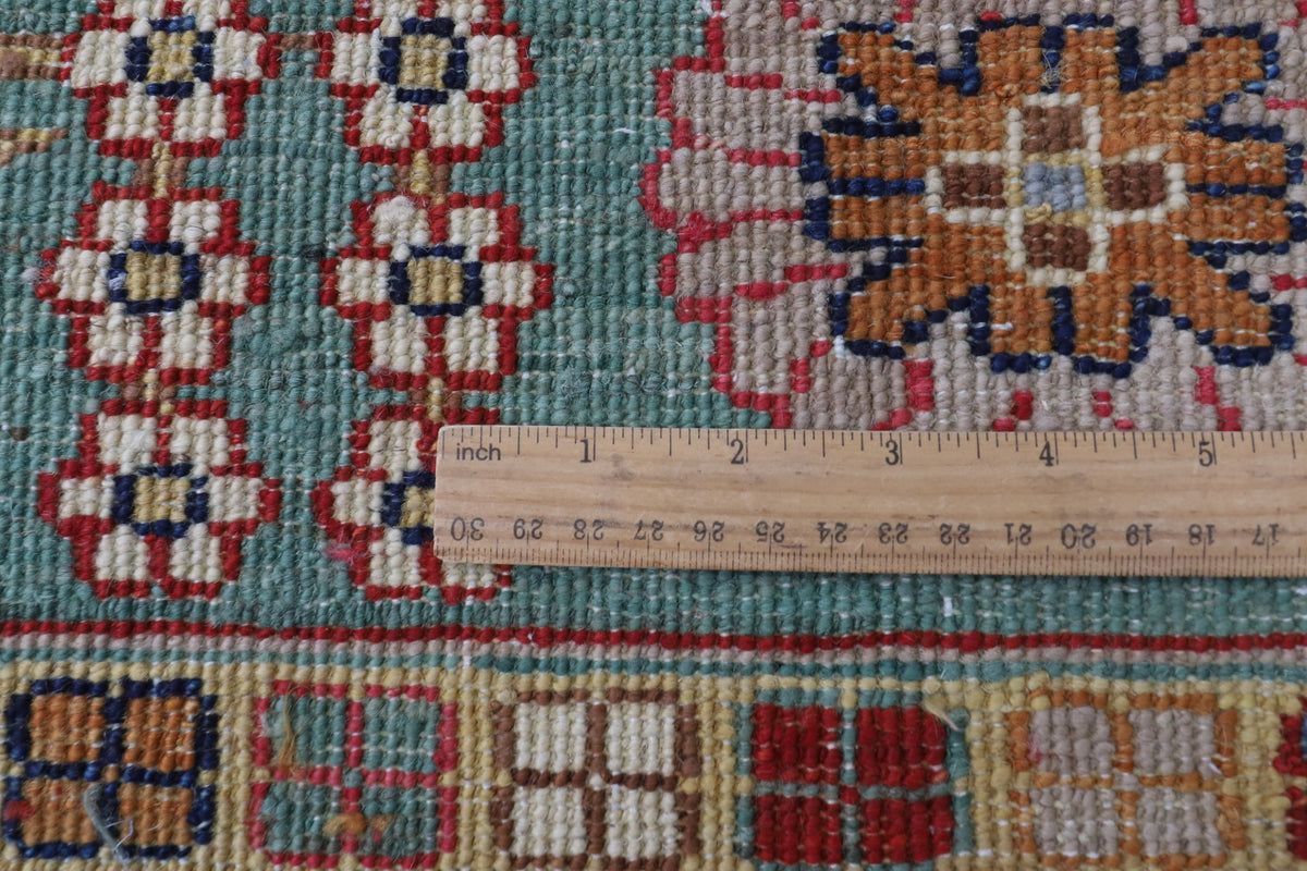 405 x 499 cm | Large Serapi Red Design Hand Knotted Wool Afghan Carpet