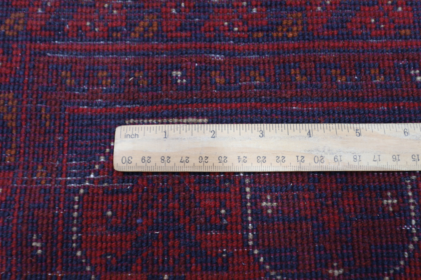 174 x 232 cm | Red Khal Mohammadi Afghan Tribal Hand Knotted Wool Carpet