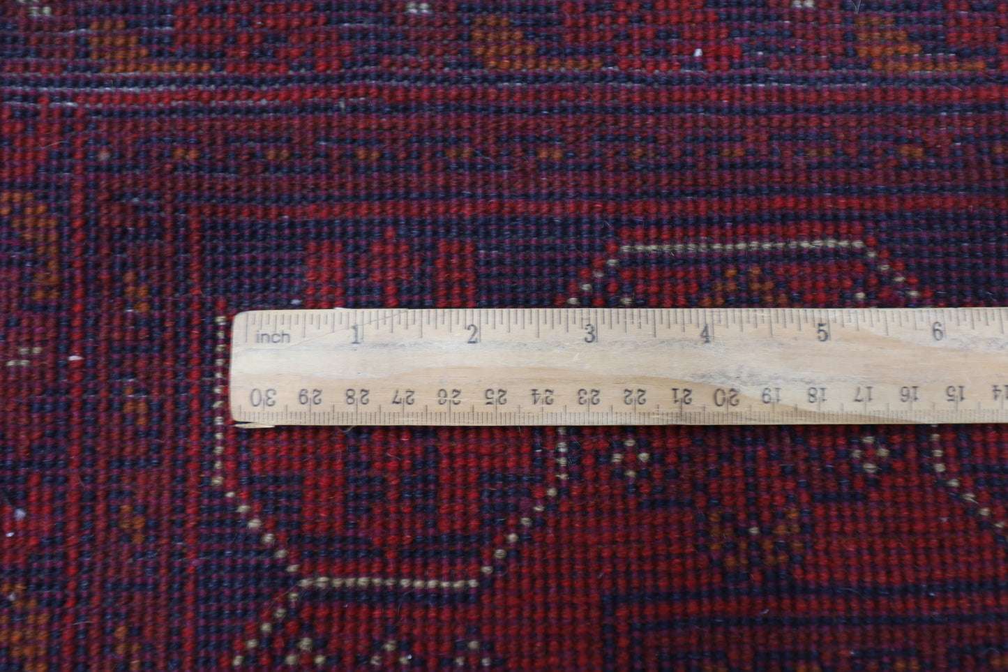 204 x 298 cm | Red Khal Mohammadi Afghan Tribal Hand Knotted Wool Carpet