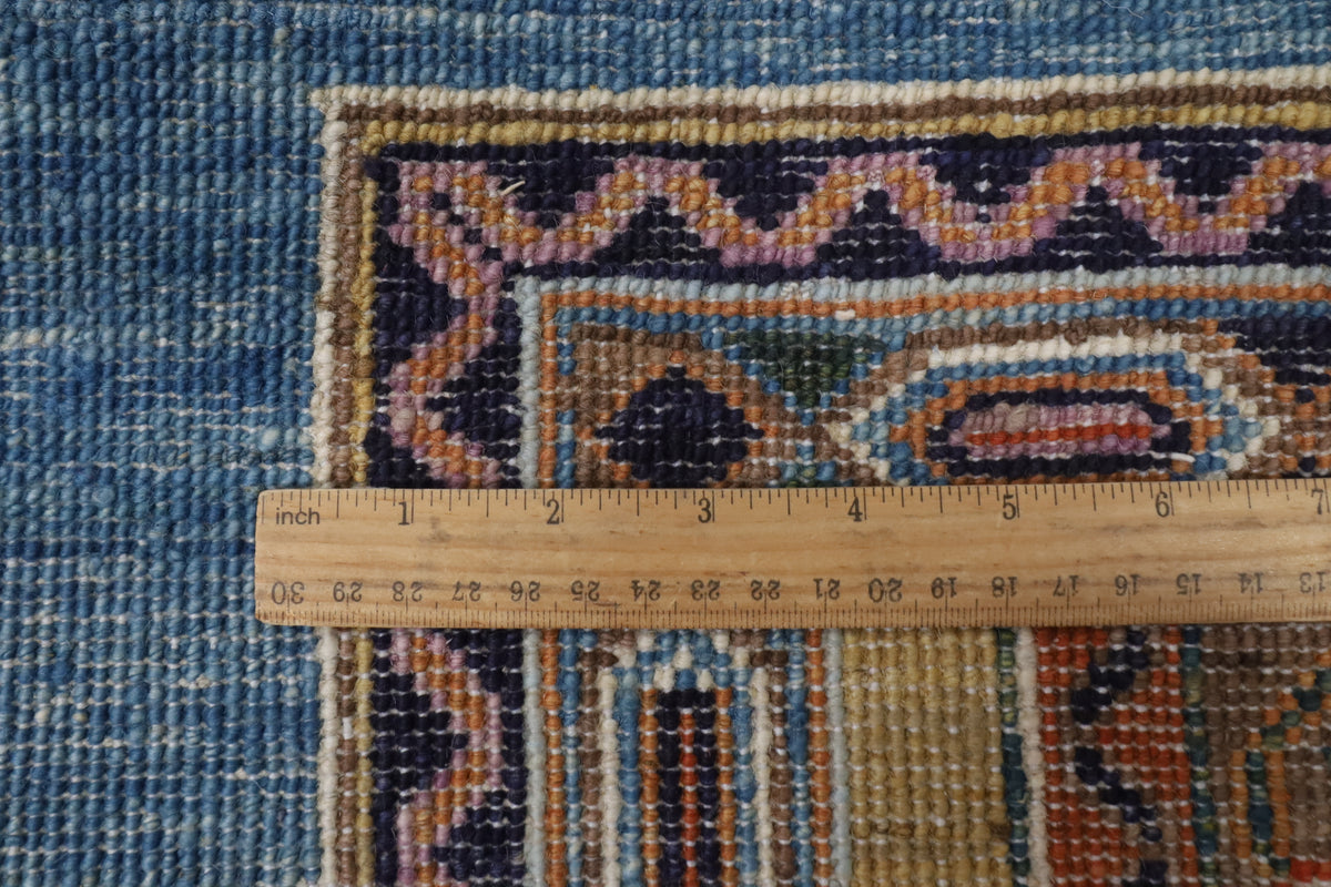 202 x 298 cm | Shall Turkish Design Hand Knotted Wool Afghan Carpet