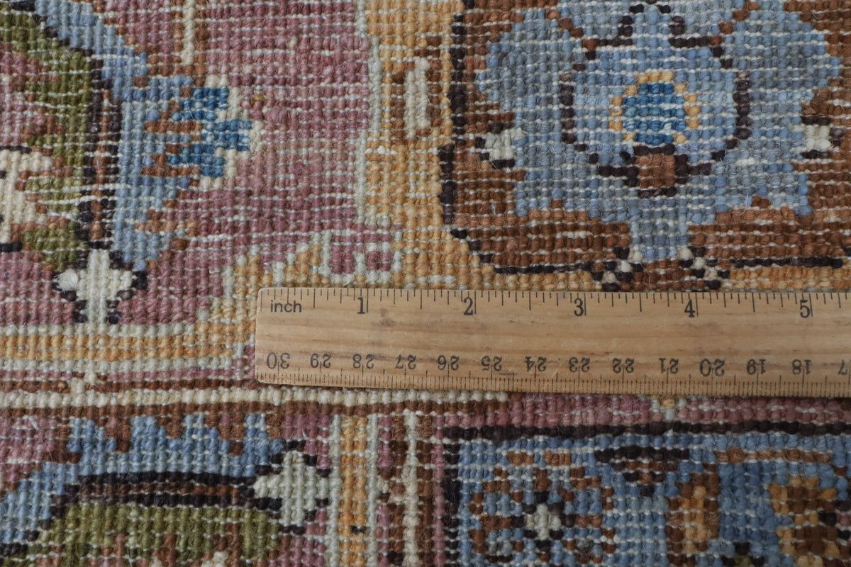 151 x 206 cm | Bidjar Pink Hand Knotted Wool Afghan Carpet