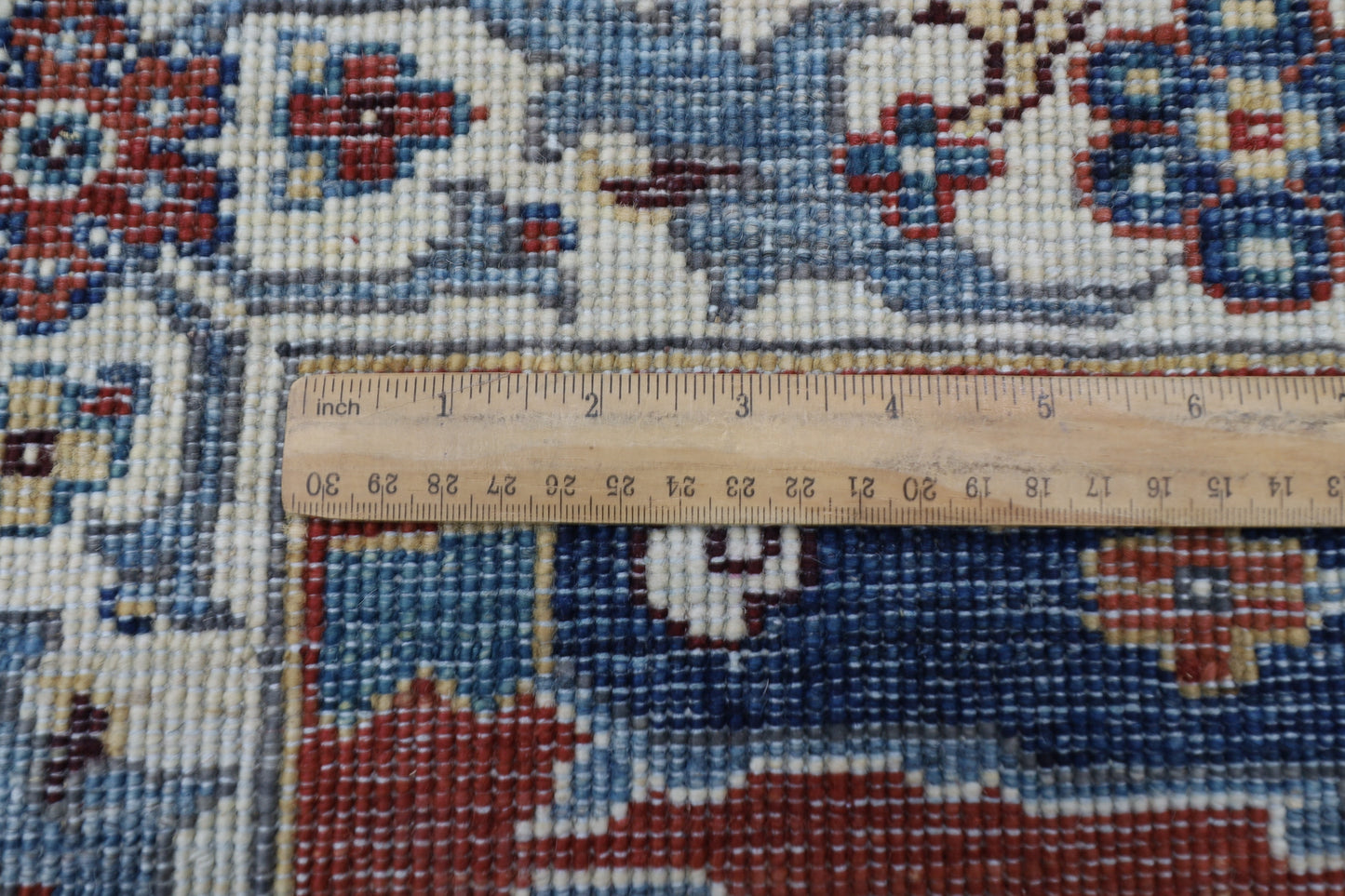 266 x 349 cm | Bidjar Blue Area Rug Afghan Hand Knotted veg Dye Wool carpet
