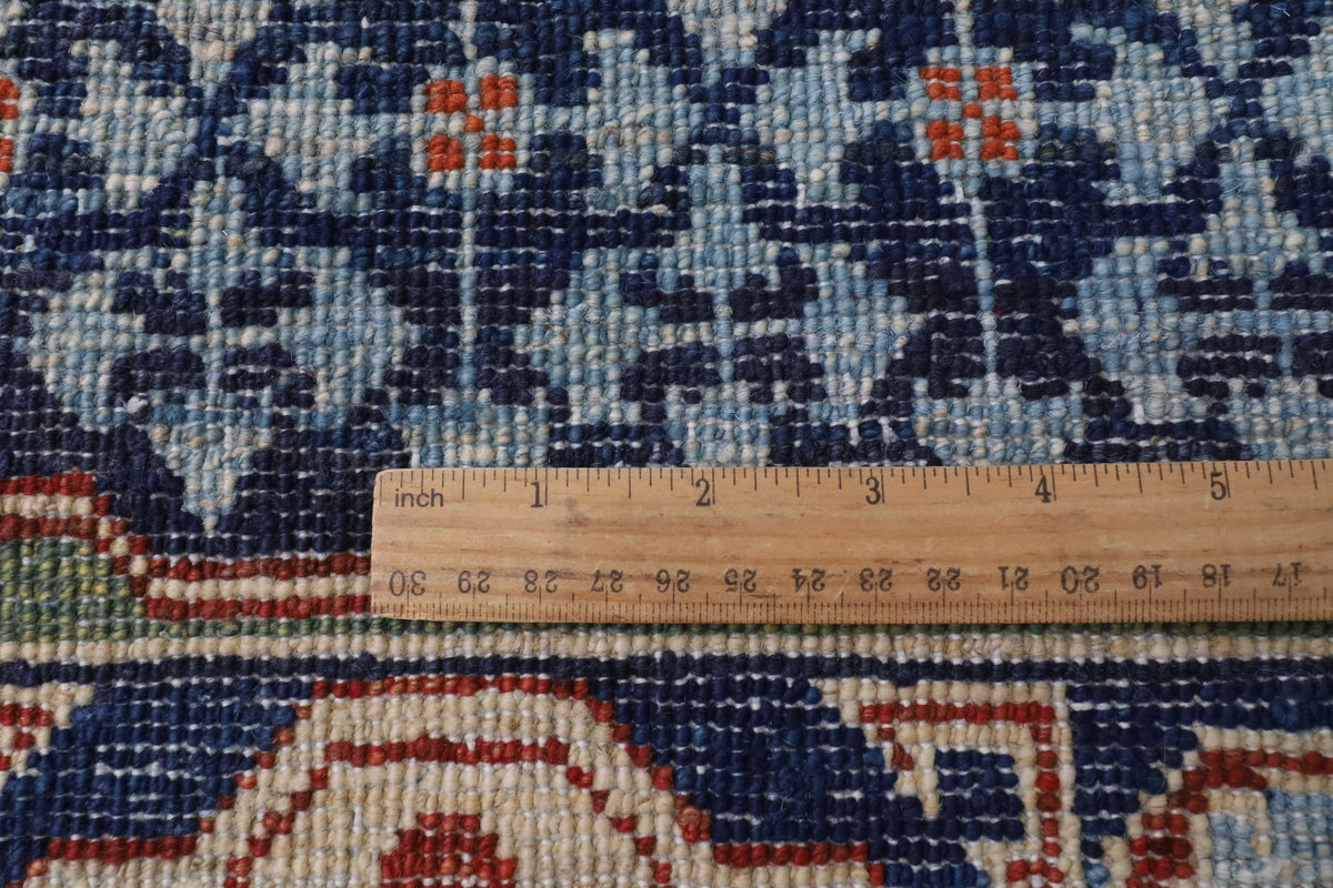 123 x 194 cm | Mamluk Design Hand Knotted Wool Afghan Carpet