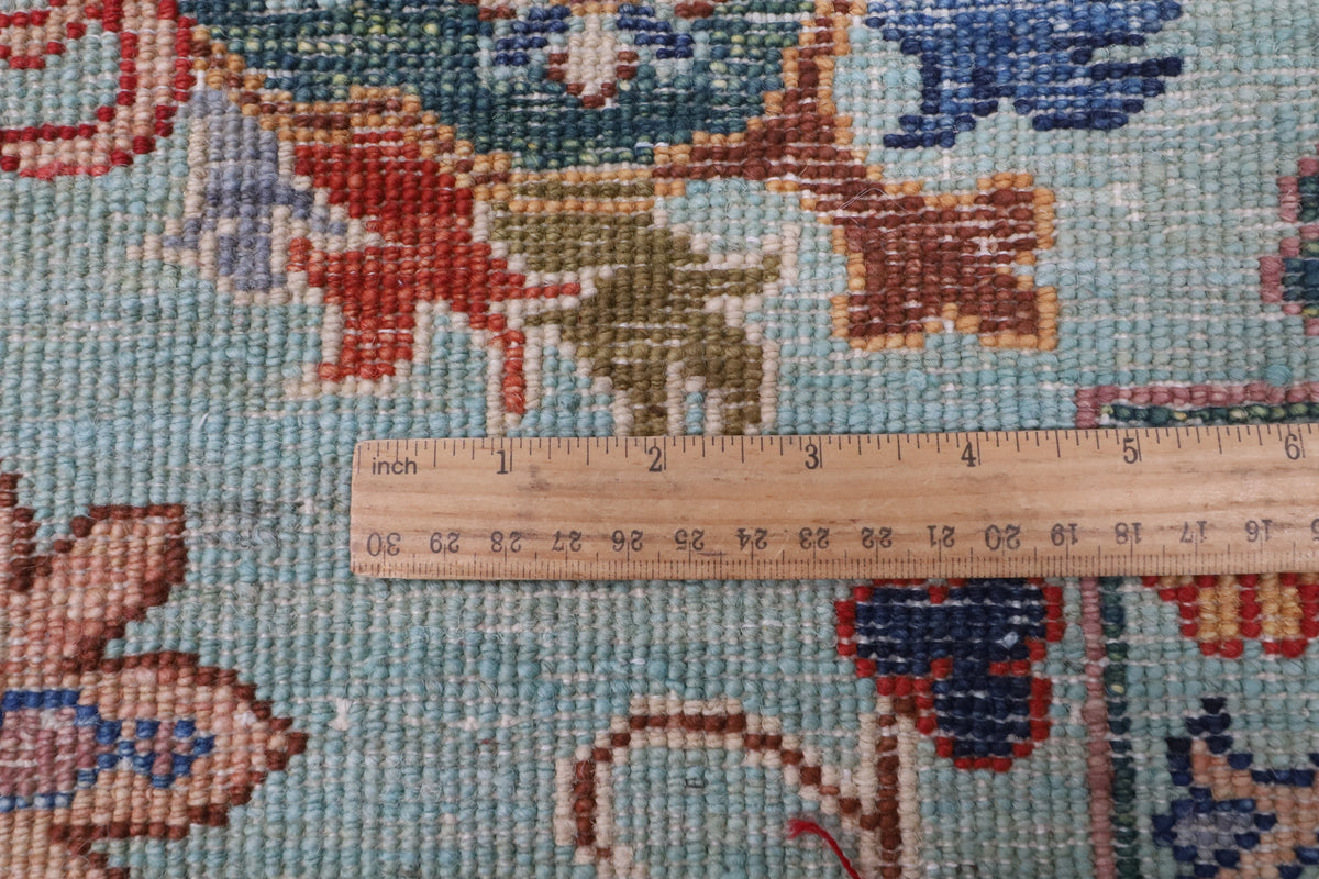 200 x 288 cm | Sultani Hand Knotted Wool Afghan Carpet