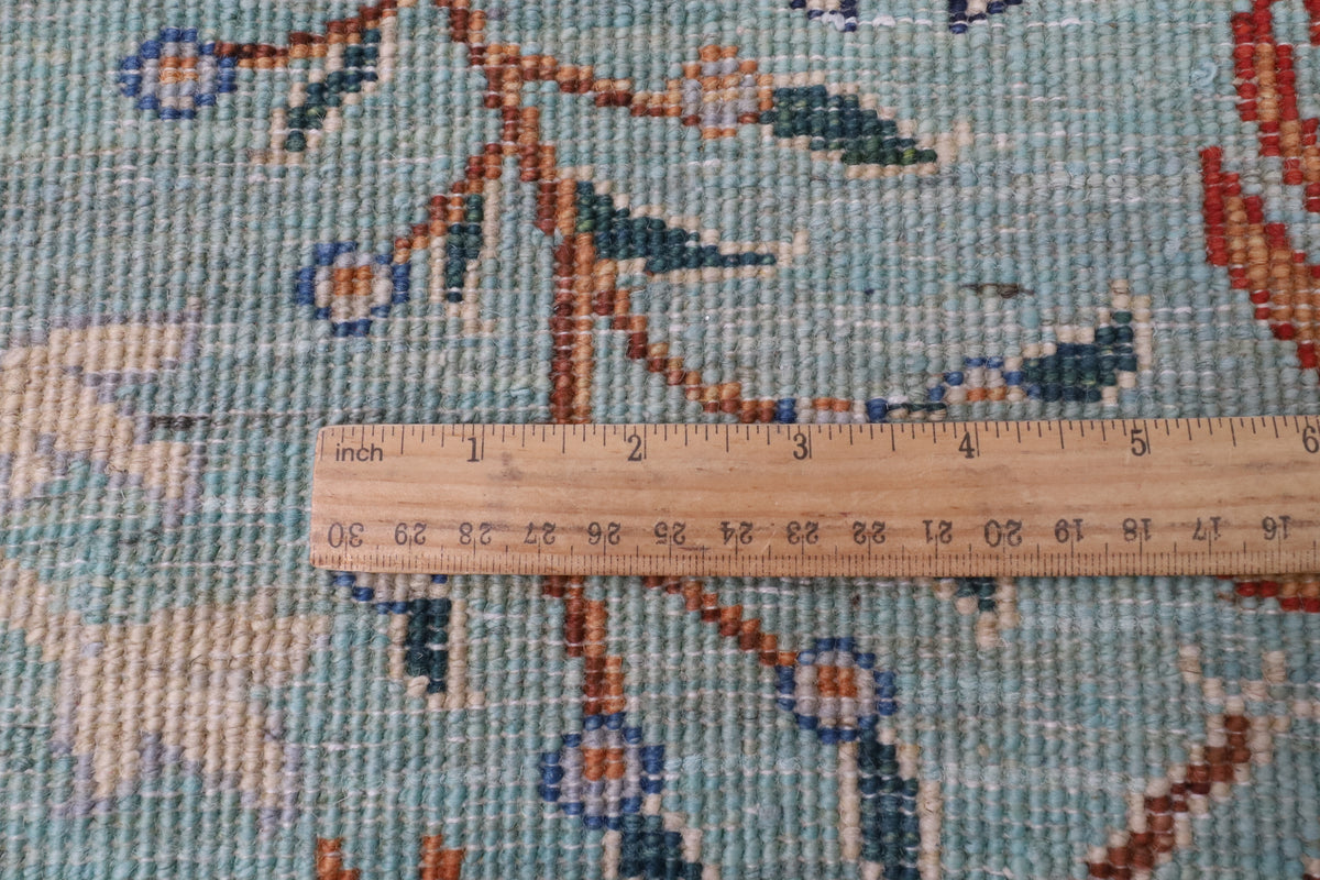 198 x 258 cm | Birds Hand Knotted Wool Afghan Carpet
