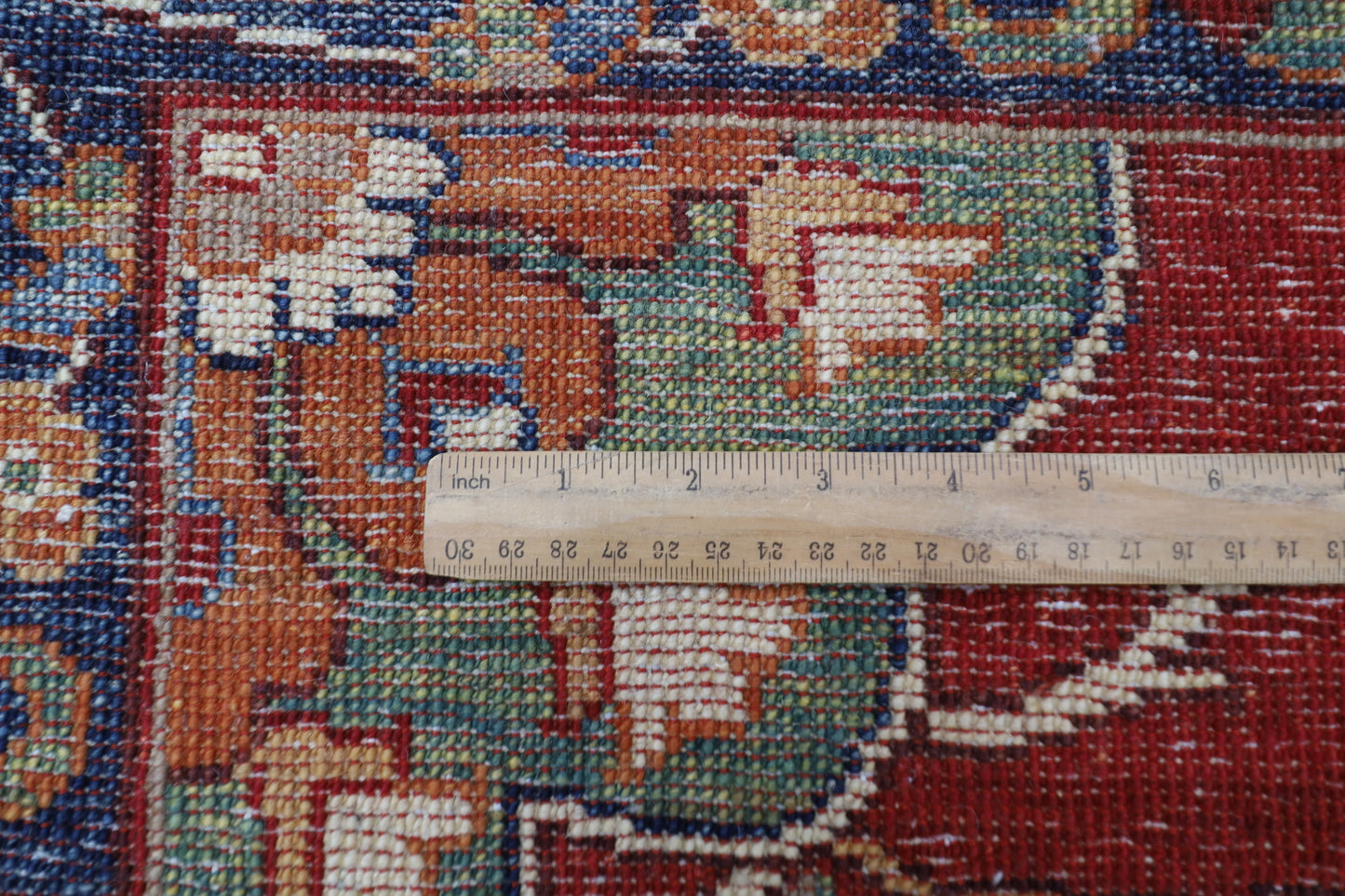 305 x 423 cm | Floral Red large Area Rug Afghan Hand Knotted veg Dye Wool carpet