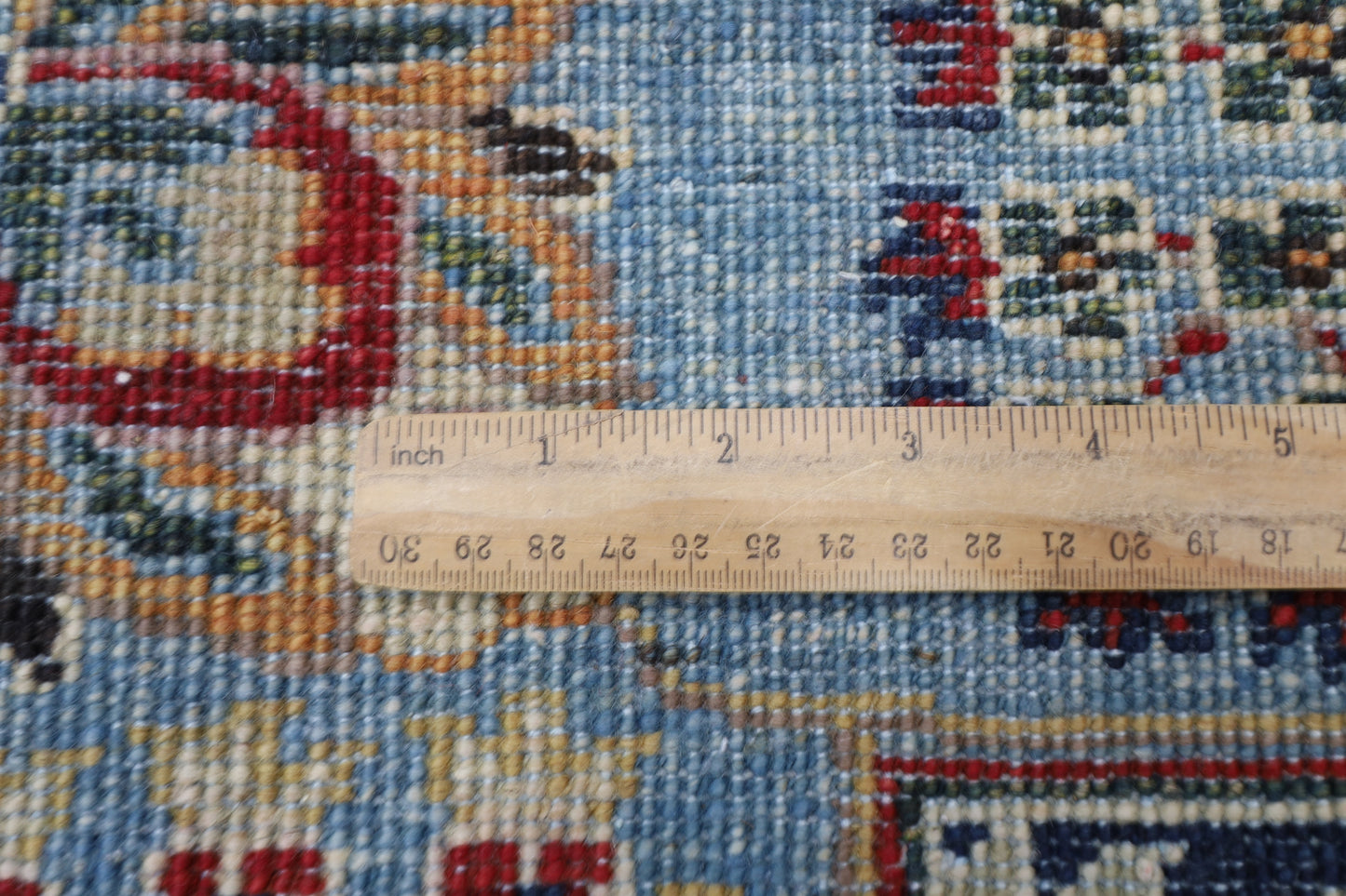270 x 358 cm | Serapi Navy Blue Area Rug Afghan Hand Knotted Veg Dye Wool carpet