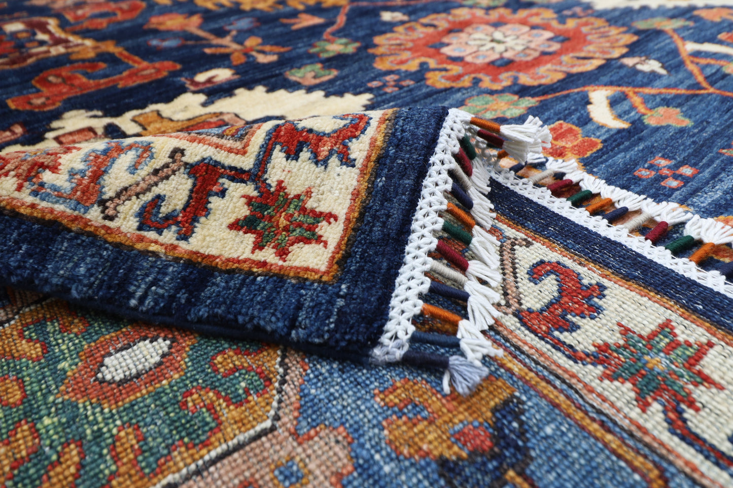300 x 486 cm | Oriental Bidjar Blue Area Rug Afghan Hand Knotted Veg Dye Wool carpet
