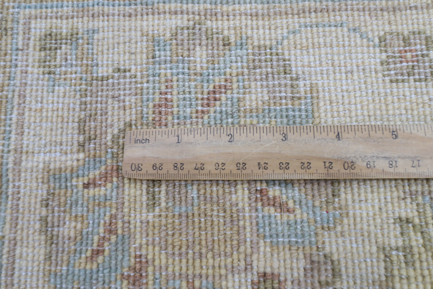 151 x 204 cm | Oriental Beige Area Rug Afghan Hand Knotted Veg Dye Wool carpet