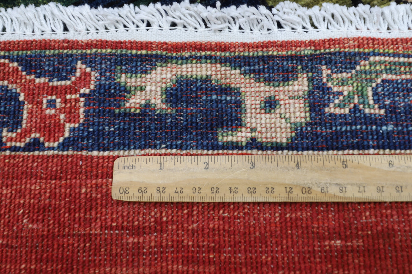 100 x 145 cm | Lion Tribal Rug Afghan Hand Knotted Veg Dye Wool carpet