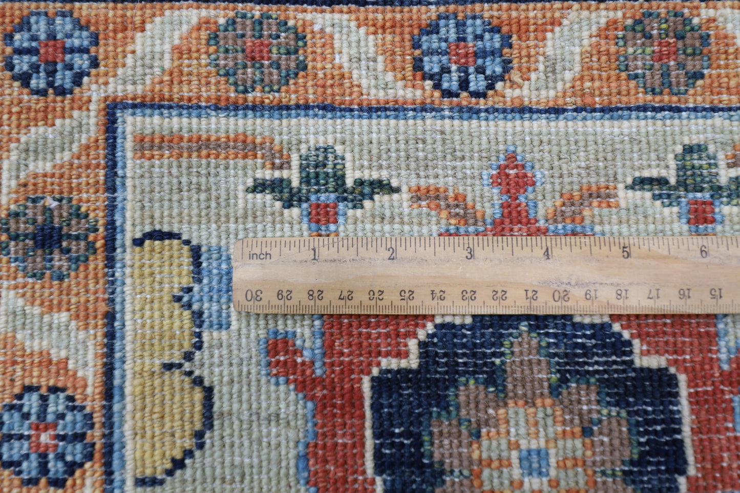 308 x 413 cm | Beige Afghan Tribal Hand Knotted Wool Carpet
