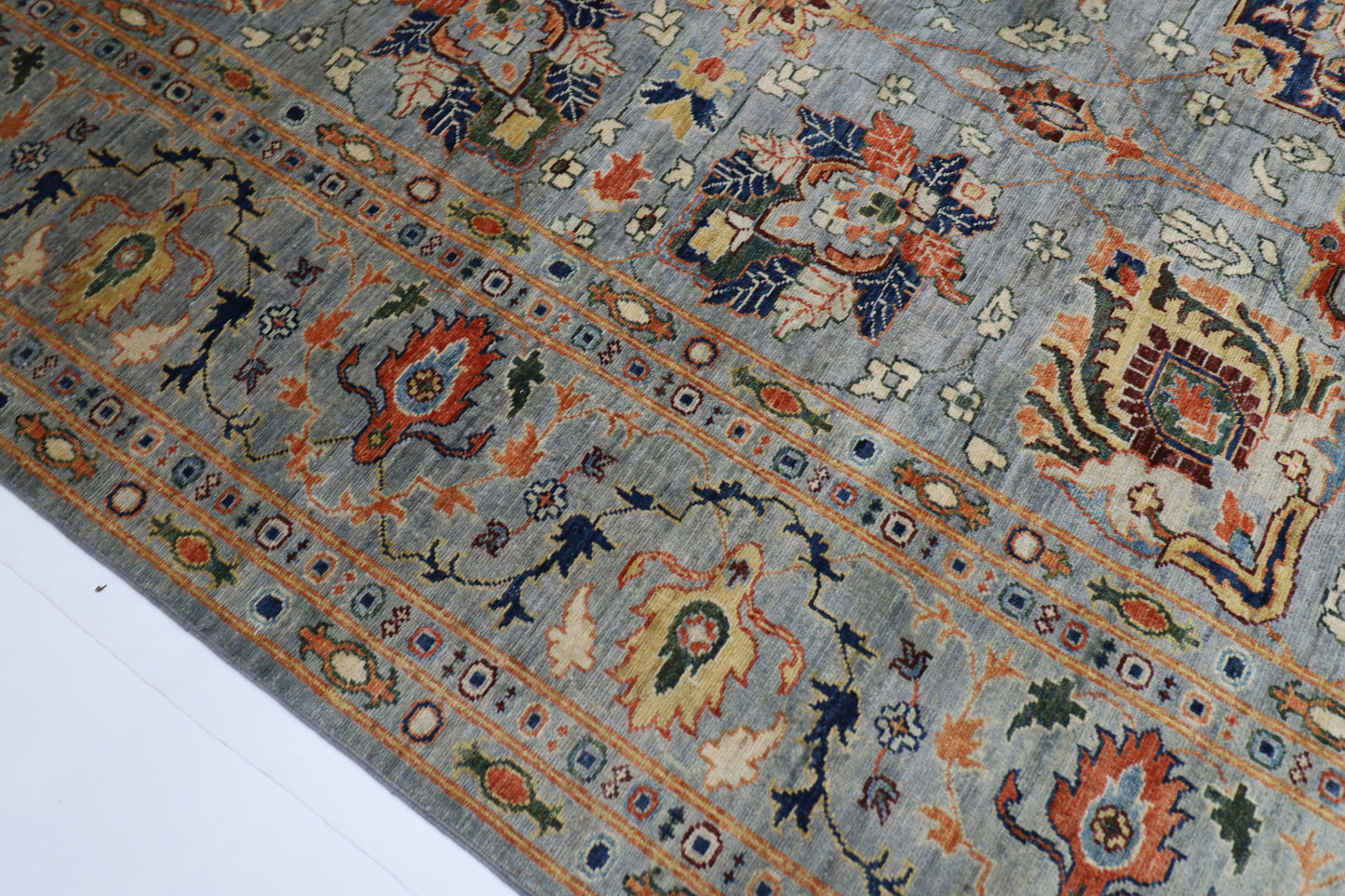 294 x 417 cm | Bidjar Afghan Tribal Hand Knotted Wool Carpet