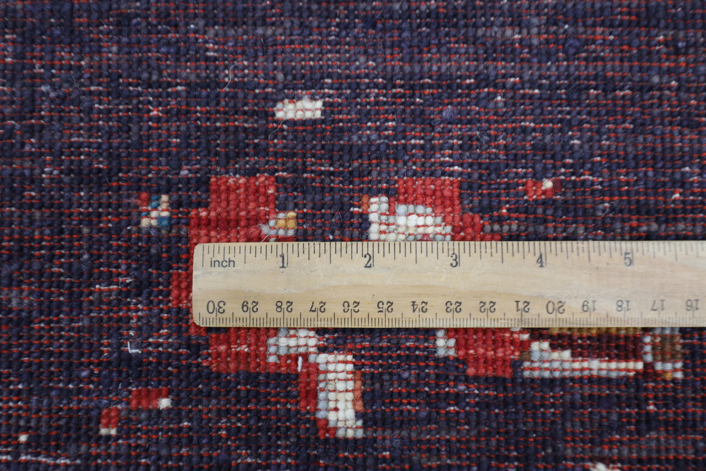 275 x 360 cm | Abstract Navy Afghan Hand Knotted Carpet