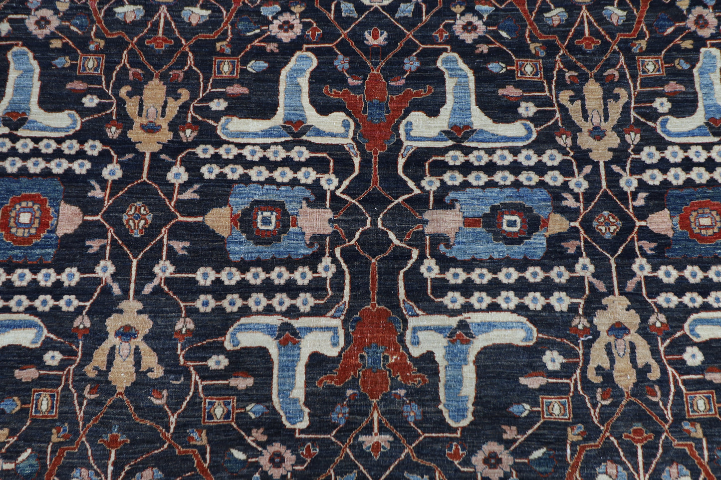 306 x 403 cm | Bidjar Afghan Tribal Hand Knotted Carpet