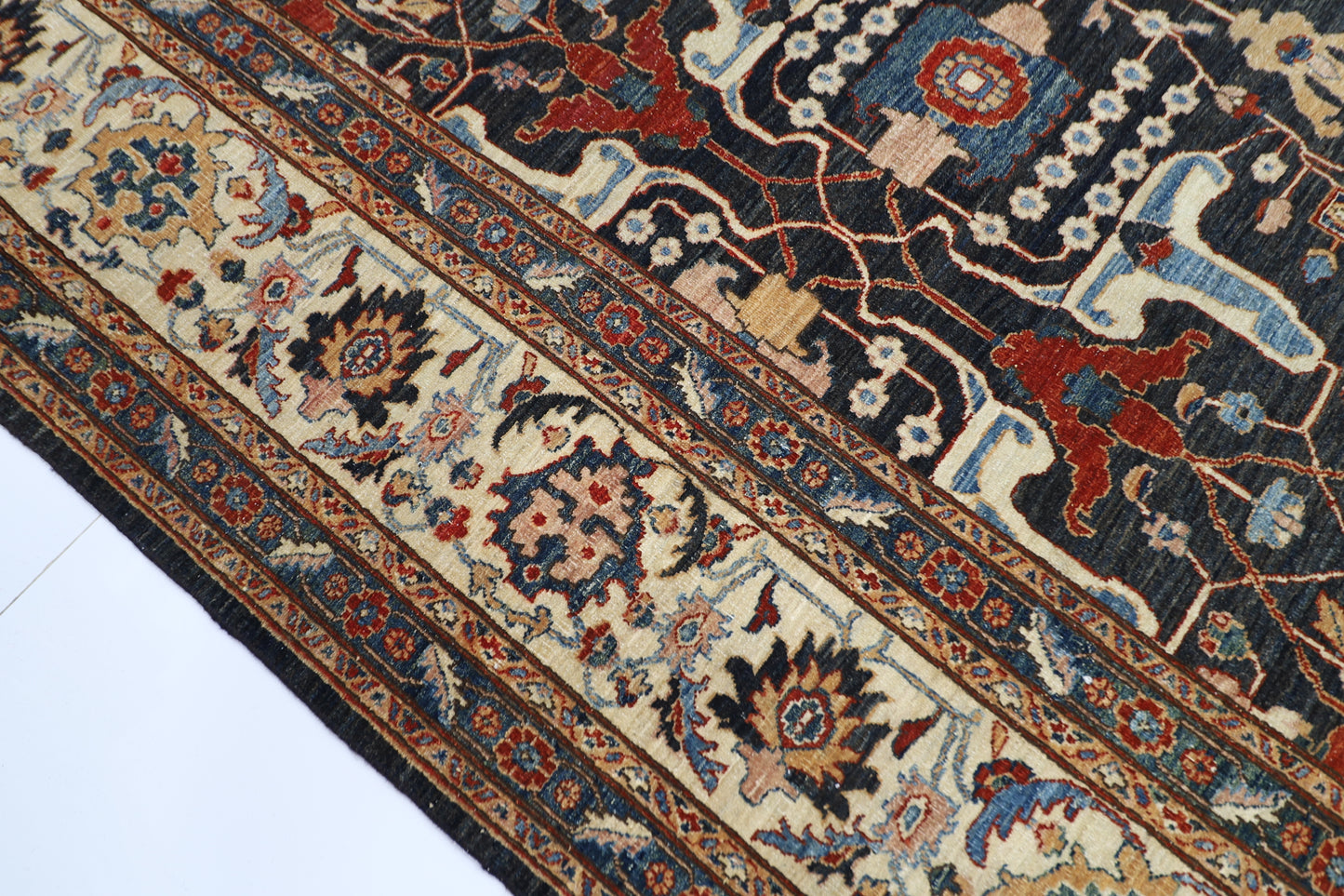 306 x 403 cm | Bidjar Afghan Tribal Hand Knotted Carpet