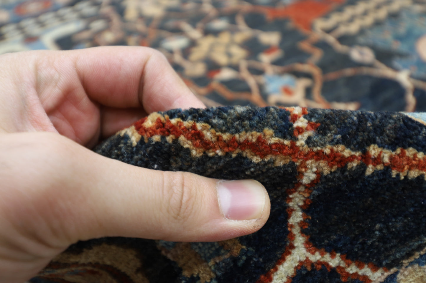 306 x 403 cm | Bidjar Afghan Tribal Hand Knotted Carpet