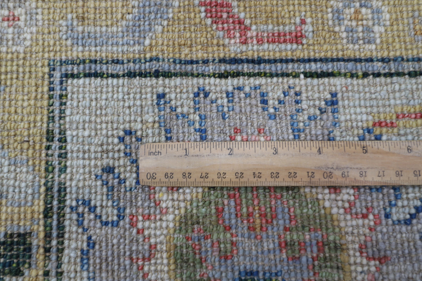 203 x 297 cm | Oushak Afghan Tribal Hand Knotted Wool Carpet