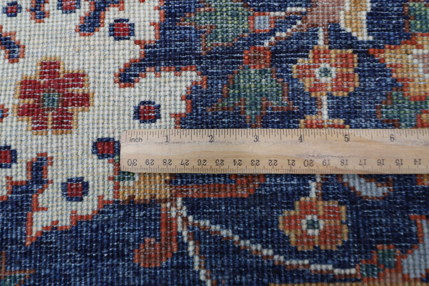274 x 362 cm | Sickle Leaf Afghan Tribal Hand Knotted Wool Carpet