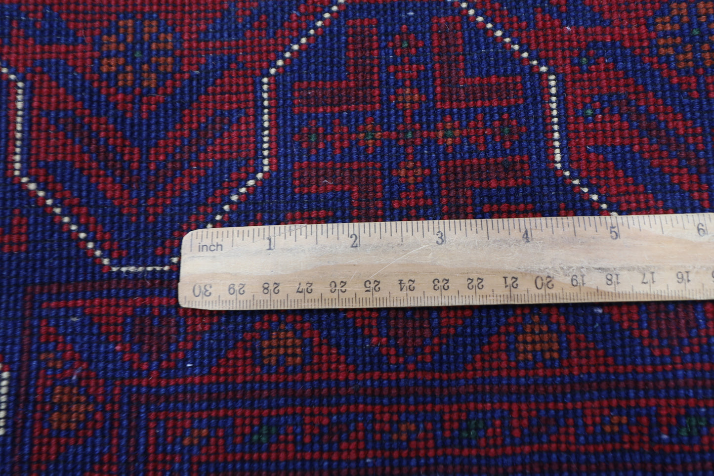 173 x 248 cm | Red Tribal Area Rug Afghan Hand Knotted Veg Dye Wool carpet