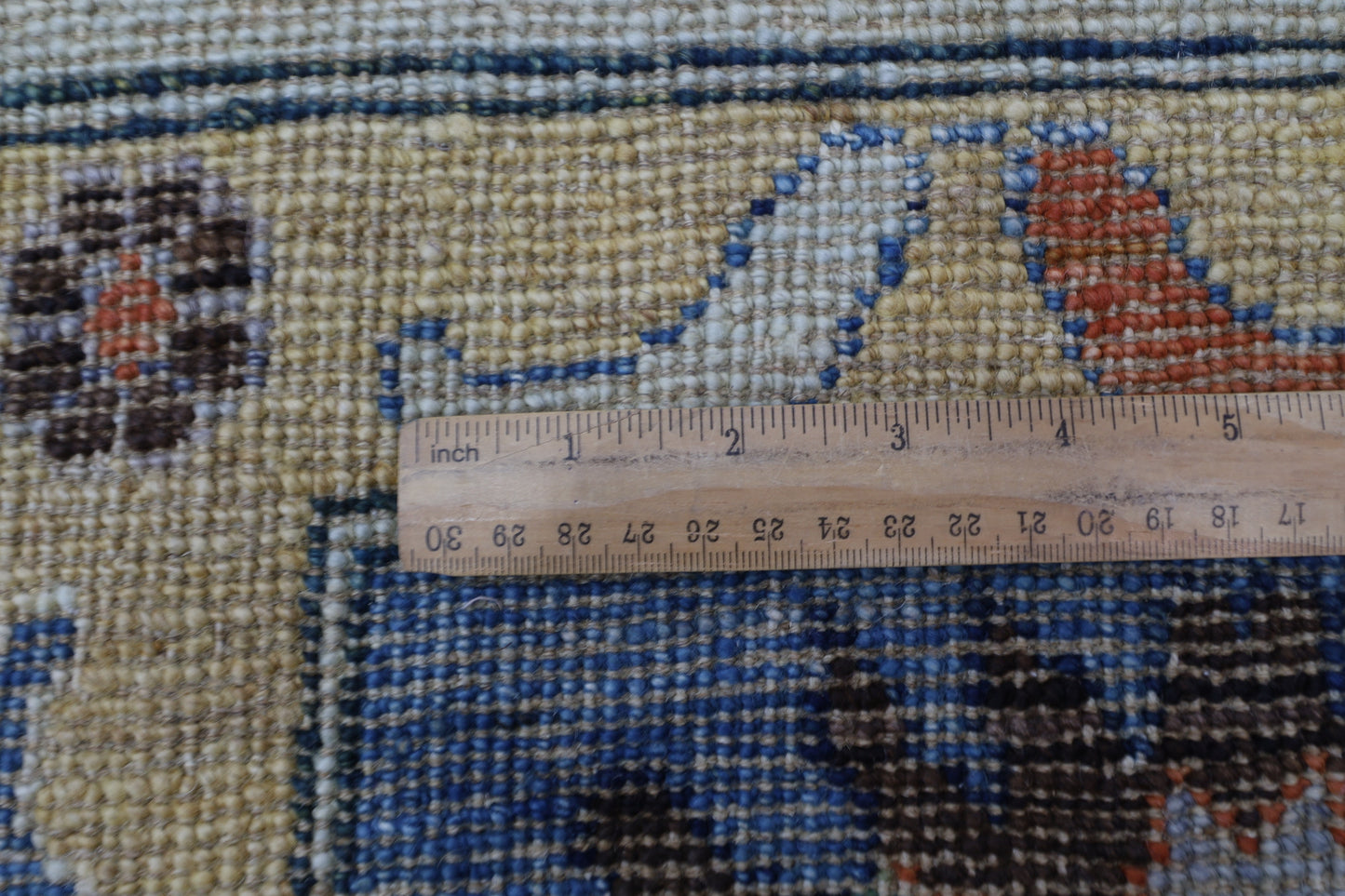 253 x 296 cm | Oushak Afghan Tribal Hand Knotted Natural Veg Dye Wool Carpet