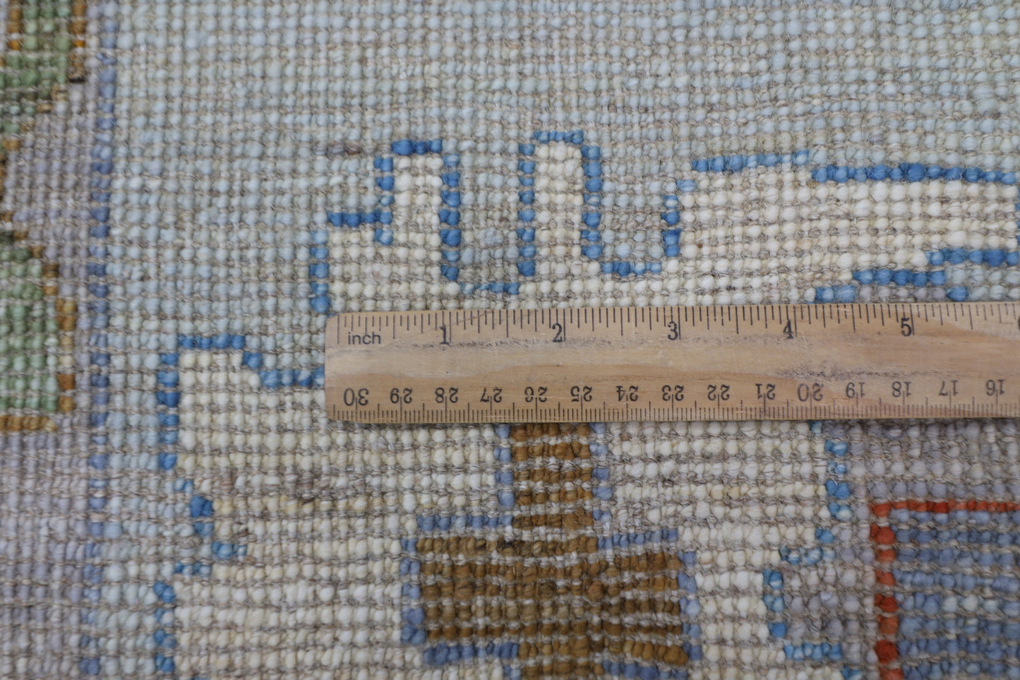 277 x 383 cm | Oushak Afghan Tribal Hand Knotted Natural Veg Dye Wool Carpet