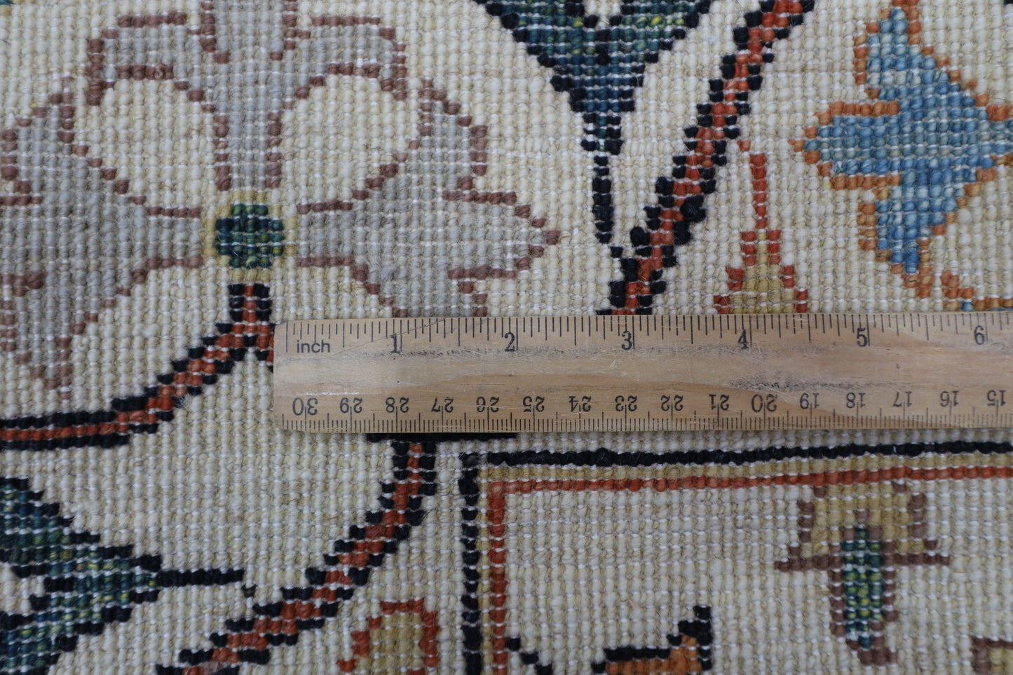 243 x 303 cm | Suzani Beige Afghan Tribal Hand Knotted Natural Veg Dye Wool Carpet