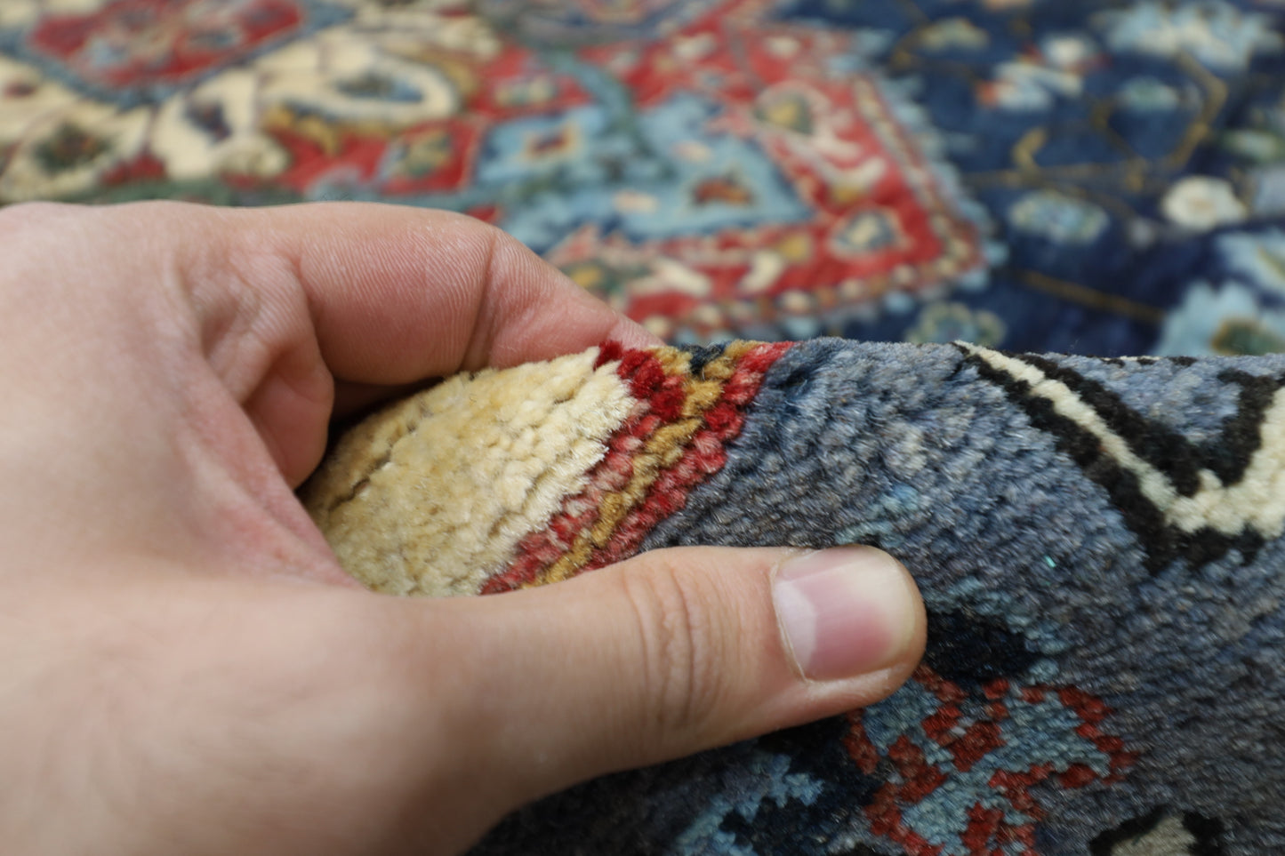 196 x 319 cm | Heriz Afghan Tribal Hand Knotted Carpet