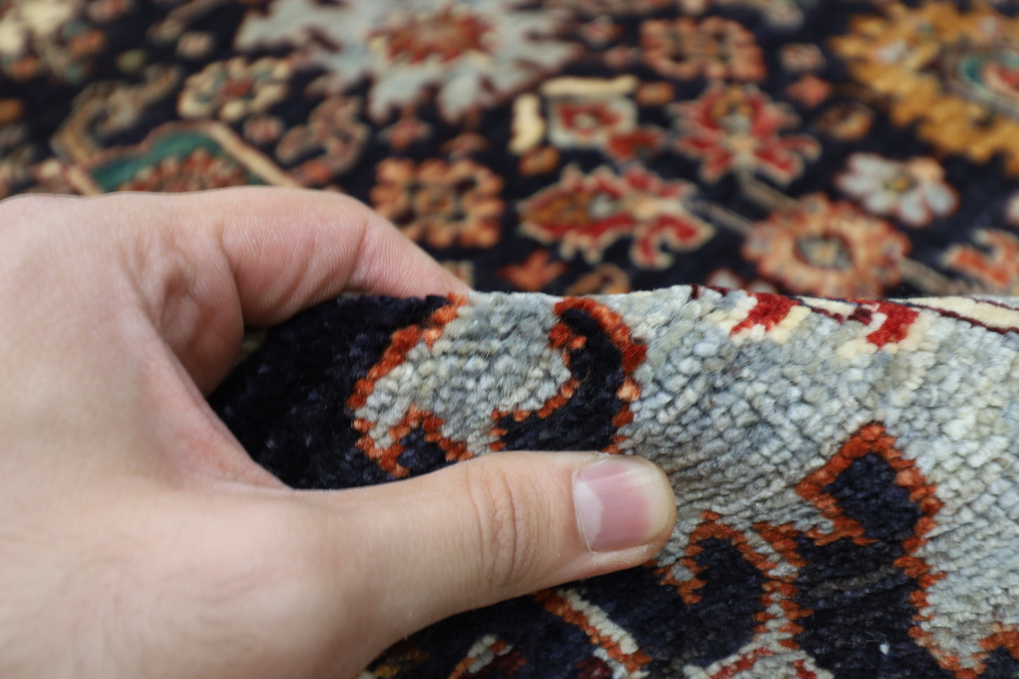 173 x 247 cm | Abstract Afghan Tribal Hand Knotted Veg Dye Wool Carpet