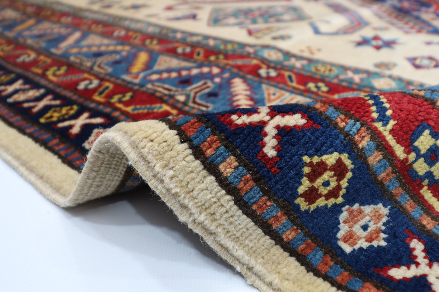 178 x 250 cm | Shirvan Afghan Tribal Hand Knotted Veg Dye Wool Carpet