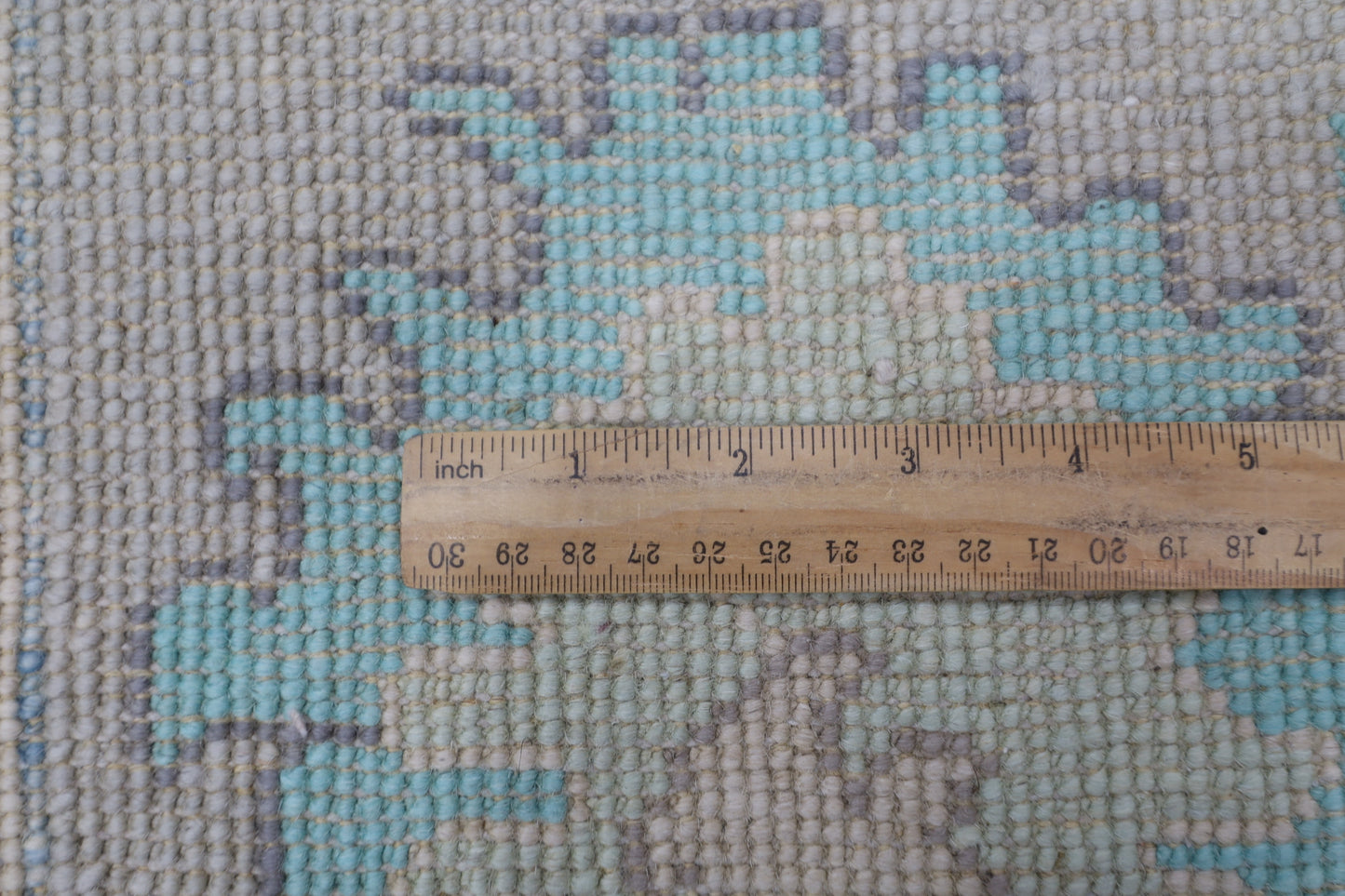 216 x 306 cm | Oushak Afghan Tribal Hand Knotted Natural Veg Dye Wool Carpet