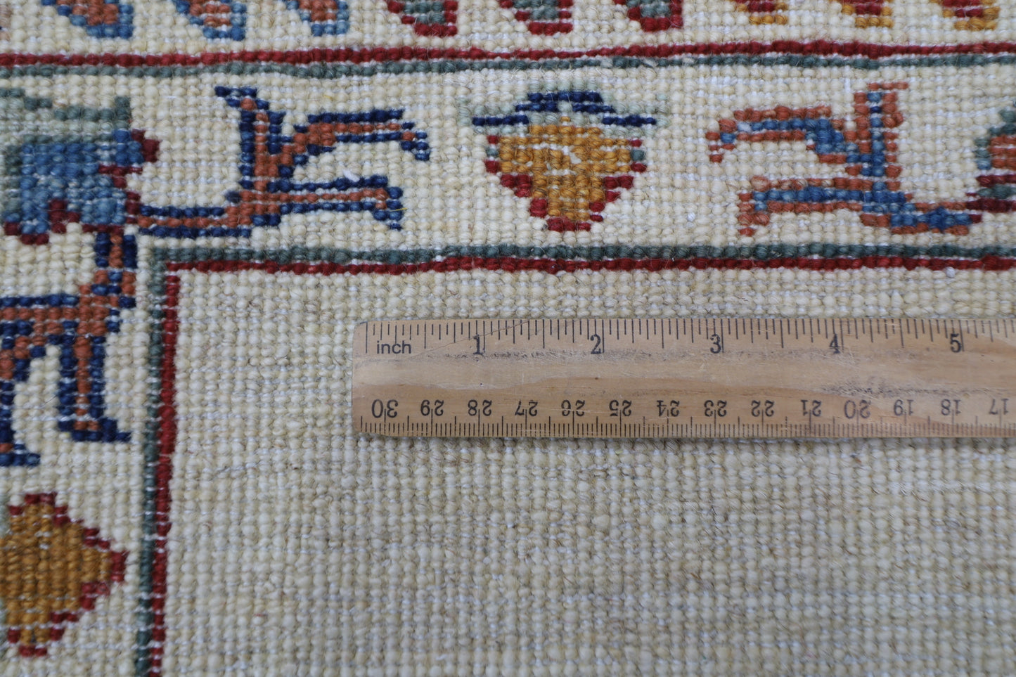 208 x 295 cm | Sultani Afghan Tribal Hand Knotted Natural Veg Dye Wool Carpet