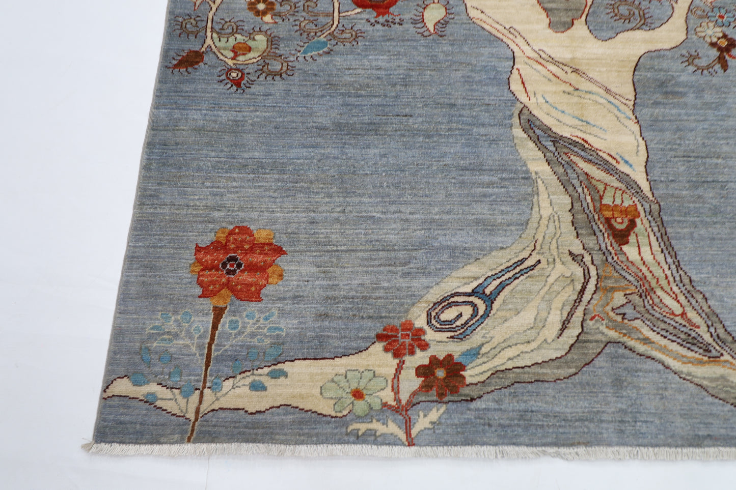 174 x 235 cm | Gabbeh Afghan Tribal Hand Knotted Natural Veg Dye Wool Carpet