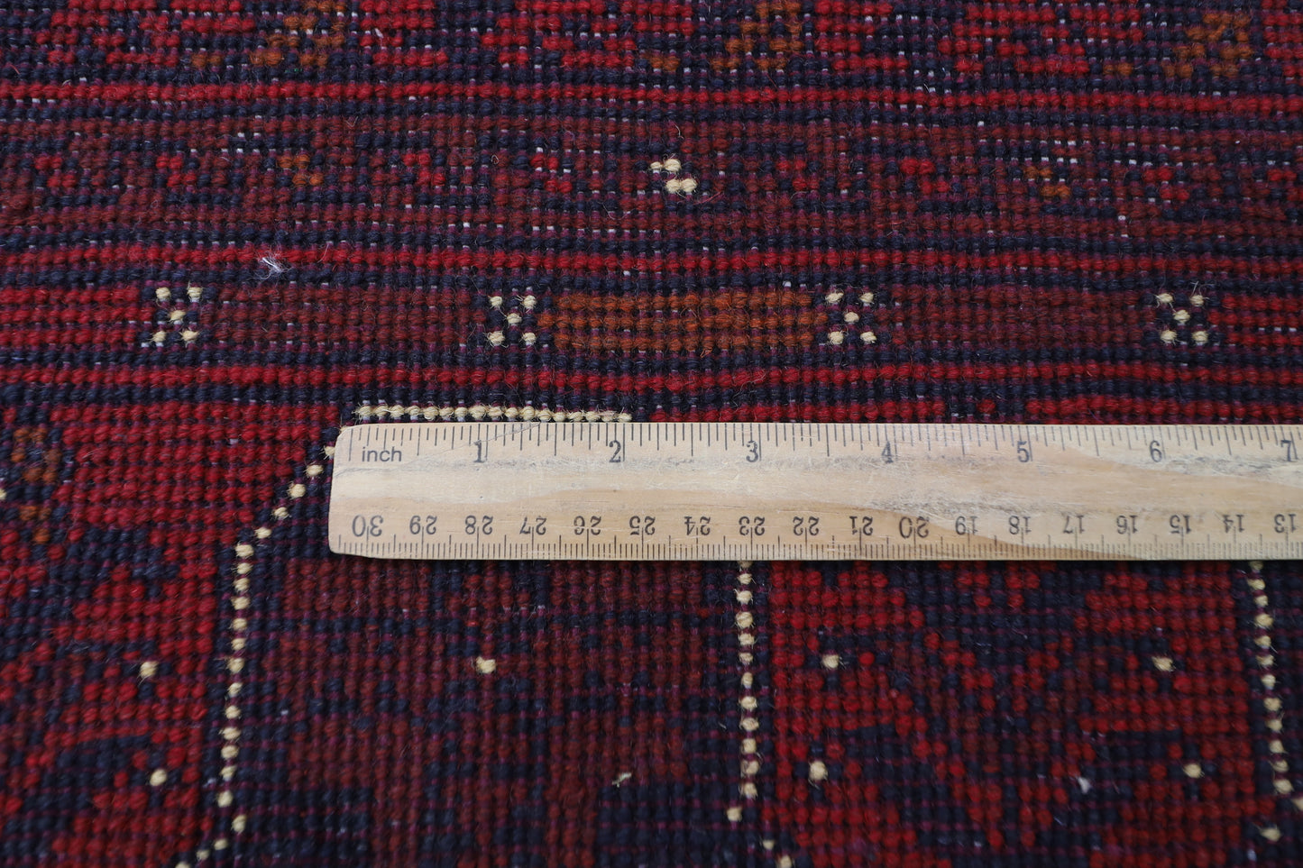 303 x 393 cm | Large Bokhara Red Area Rug Afghan Hand Knotted Wool carpet