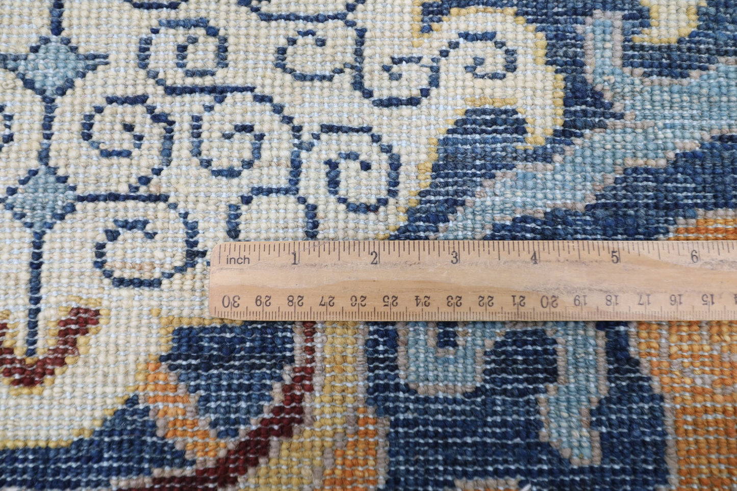 247 x 301 cm | Traditional Brown Area Rug Afghan Hand Knotted veg Dye Wool carpet