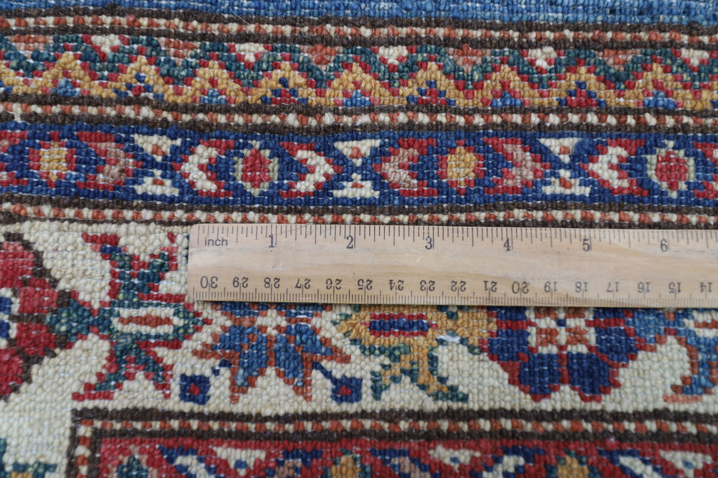 80 x 133 cm | Kazak Afghan Hand Knotted Carpet