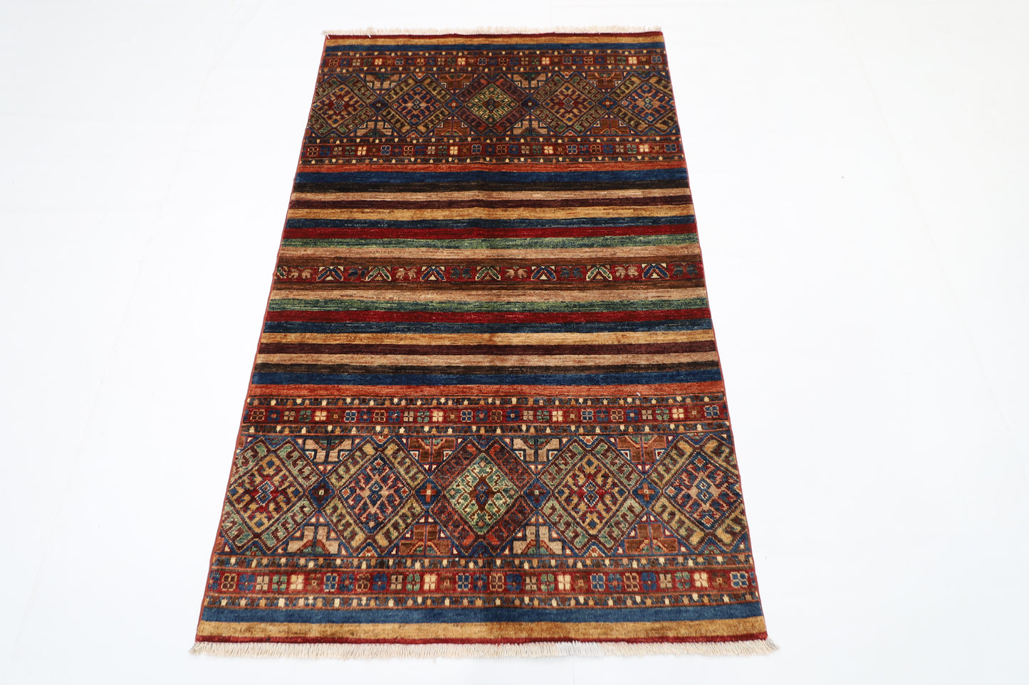 102 x 162 cm | Khorjun Afghan Hand Knotted Carpet