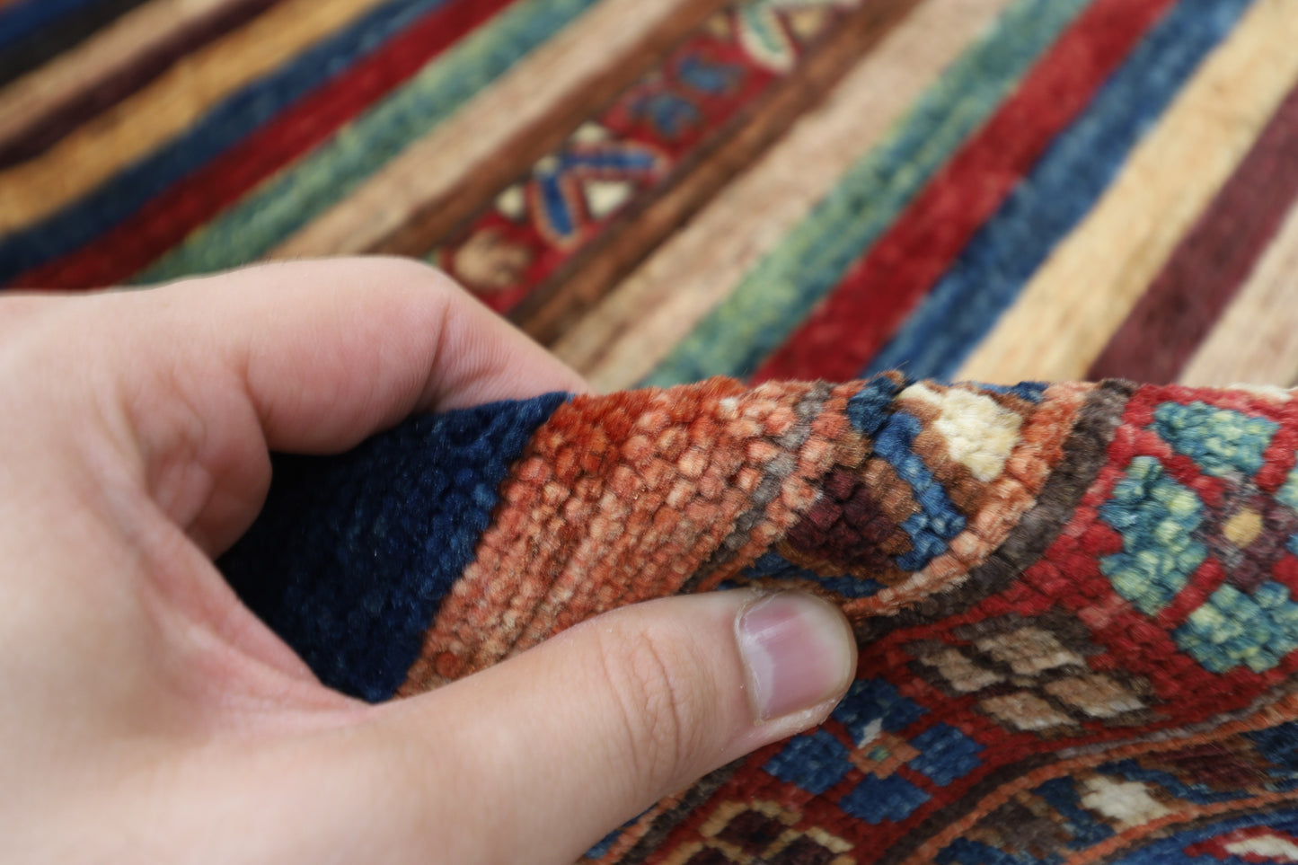 102 x 162 cm | Khorjun Afghan Hand Knotted Carpet